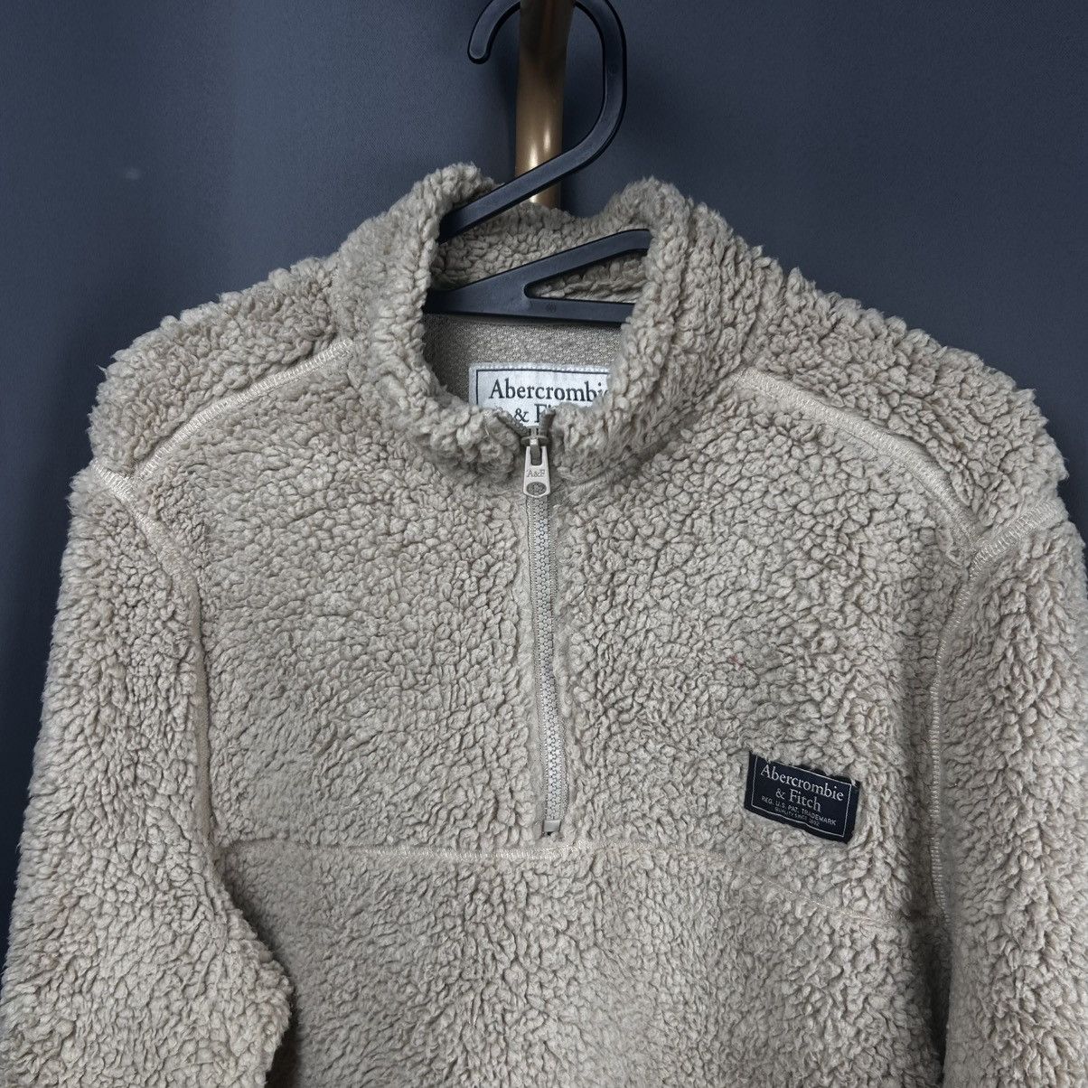 Abercrombie & Fitch Vintage Abercrombie & Fitch Sherpa Sweater Size US L / EU 52-54 / 3 - 2 Thumbnail
