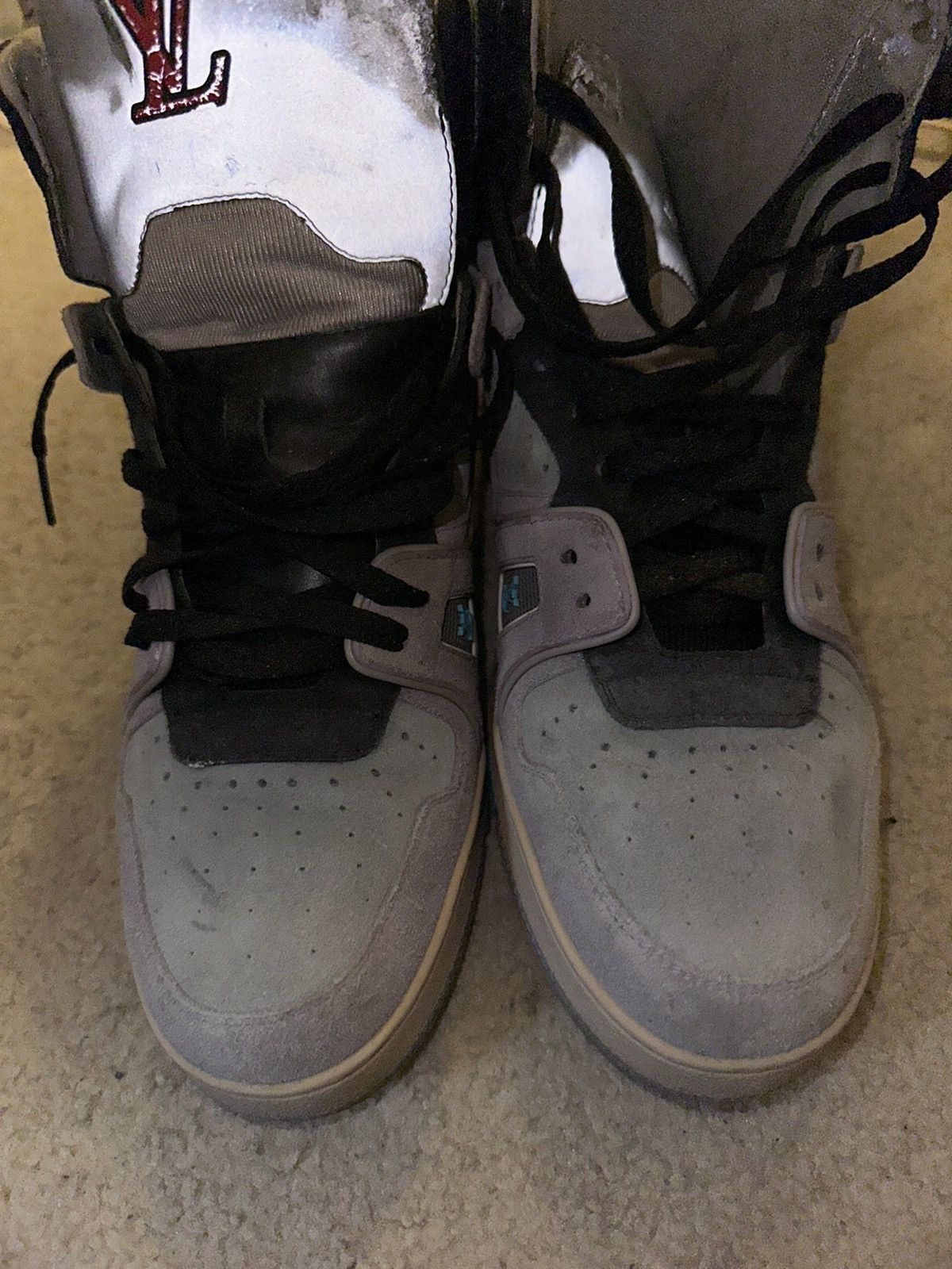 Louis Vuitton Louis Vuitton 508 X Virgil high top trainers Size US 8.5 / EU 41-42 - 7 Thumbnail