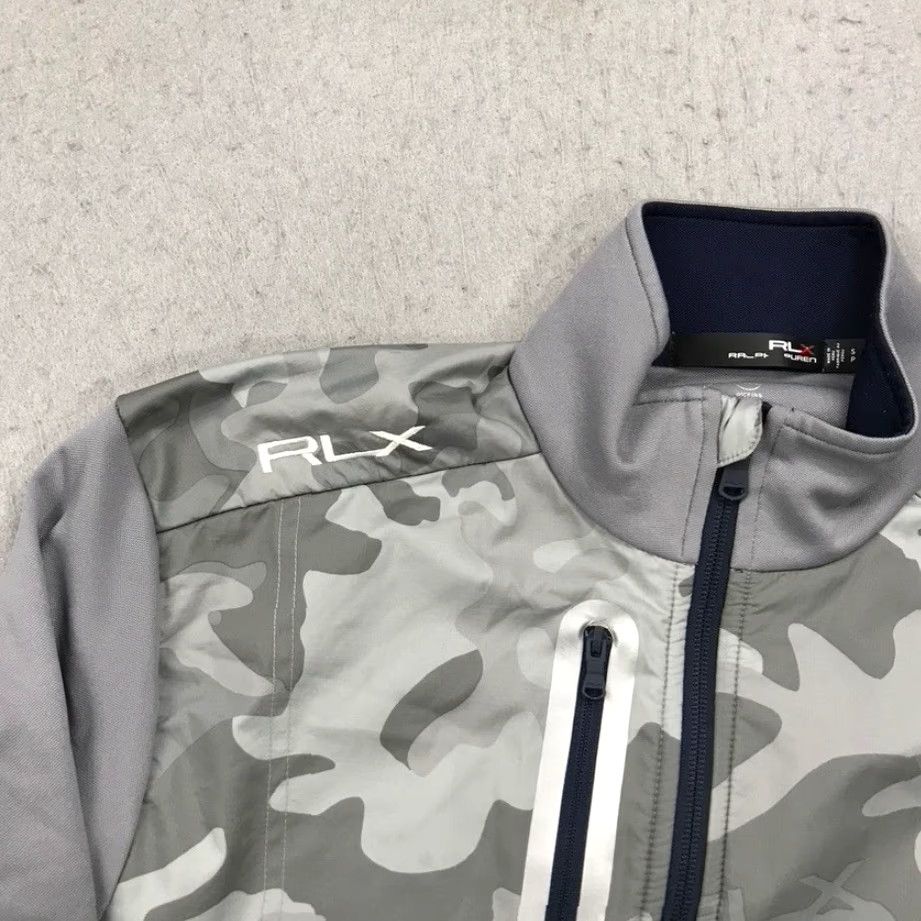 RLX Ralph Lauren RLX Ralph Lauren Golf Jacket Mens S Gray 1/4 Zip Camouflage Nylon Outdoor Activewear Size US S / EU 44-46 / 1 - 3 Thumbnail