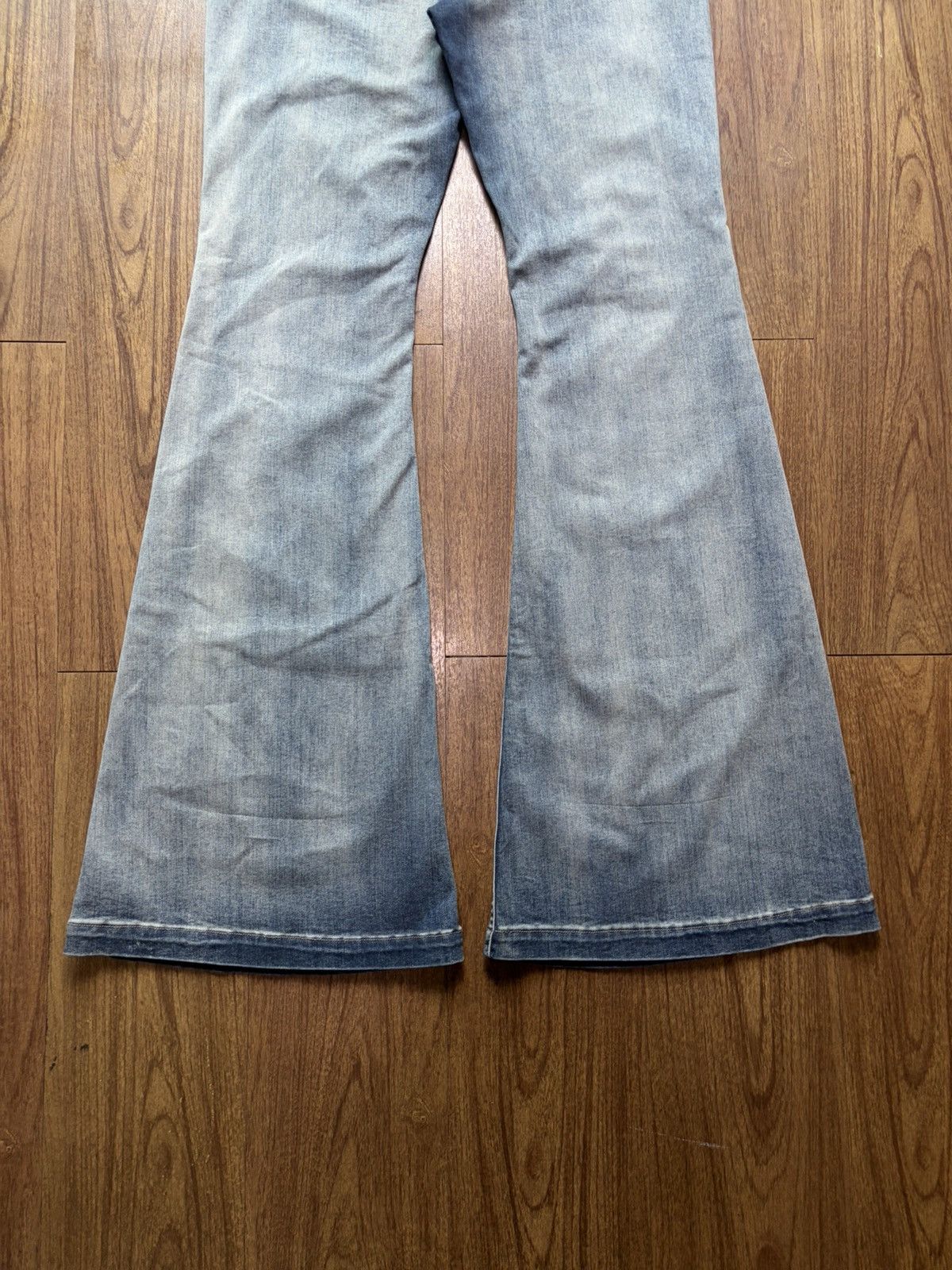 Rick Owens Drkshdw FREE TAX! Rick Owens Bolan Bootcut Sky Jeans Size US 32 / EU 48 - 7 Thumbnail