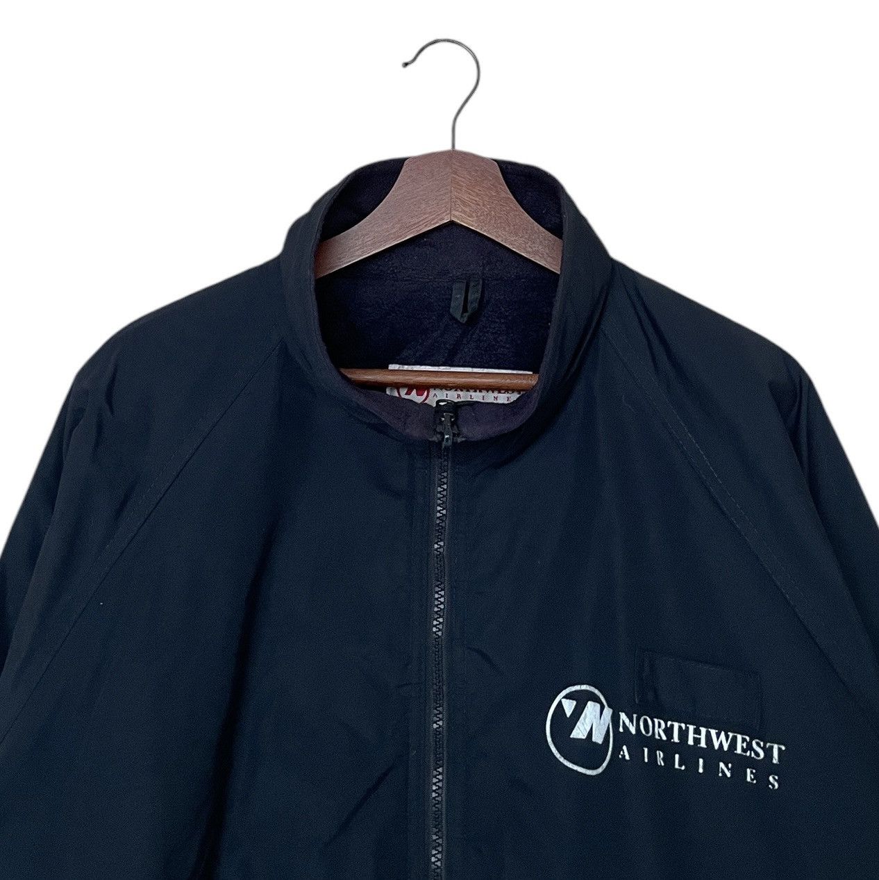 Vintage Vintage Brand Northwest Airlines Bomber Jacket 1990s Size US XL / EU 56 / 4 - 8 Thumbnail