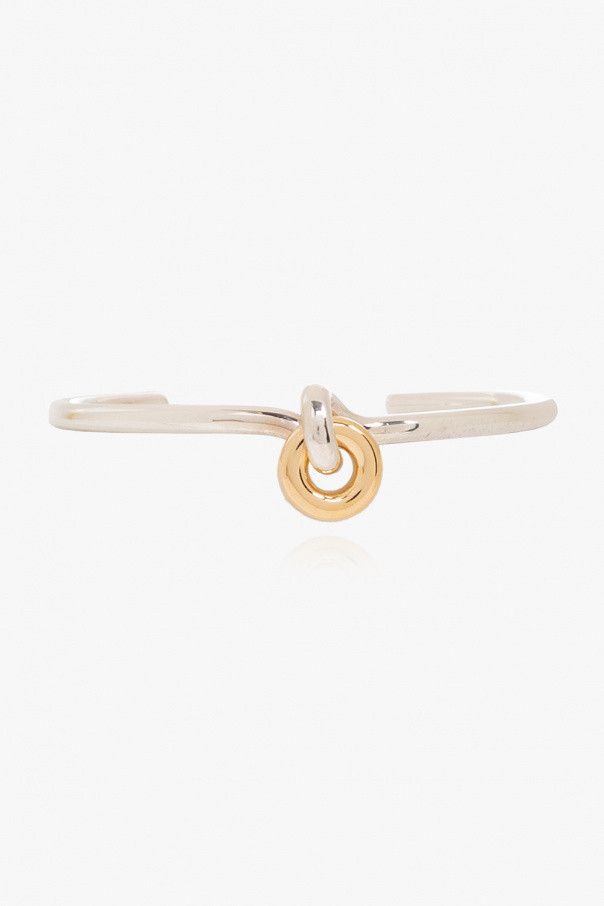 Bottega Veneta o1n1vont1124 Size: M / Loop Bracelet in Silver Size ONE SIZE - 1 Thumbnail