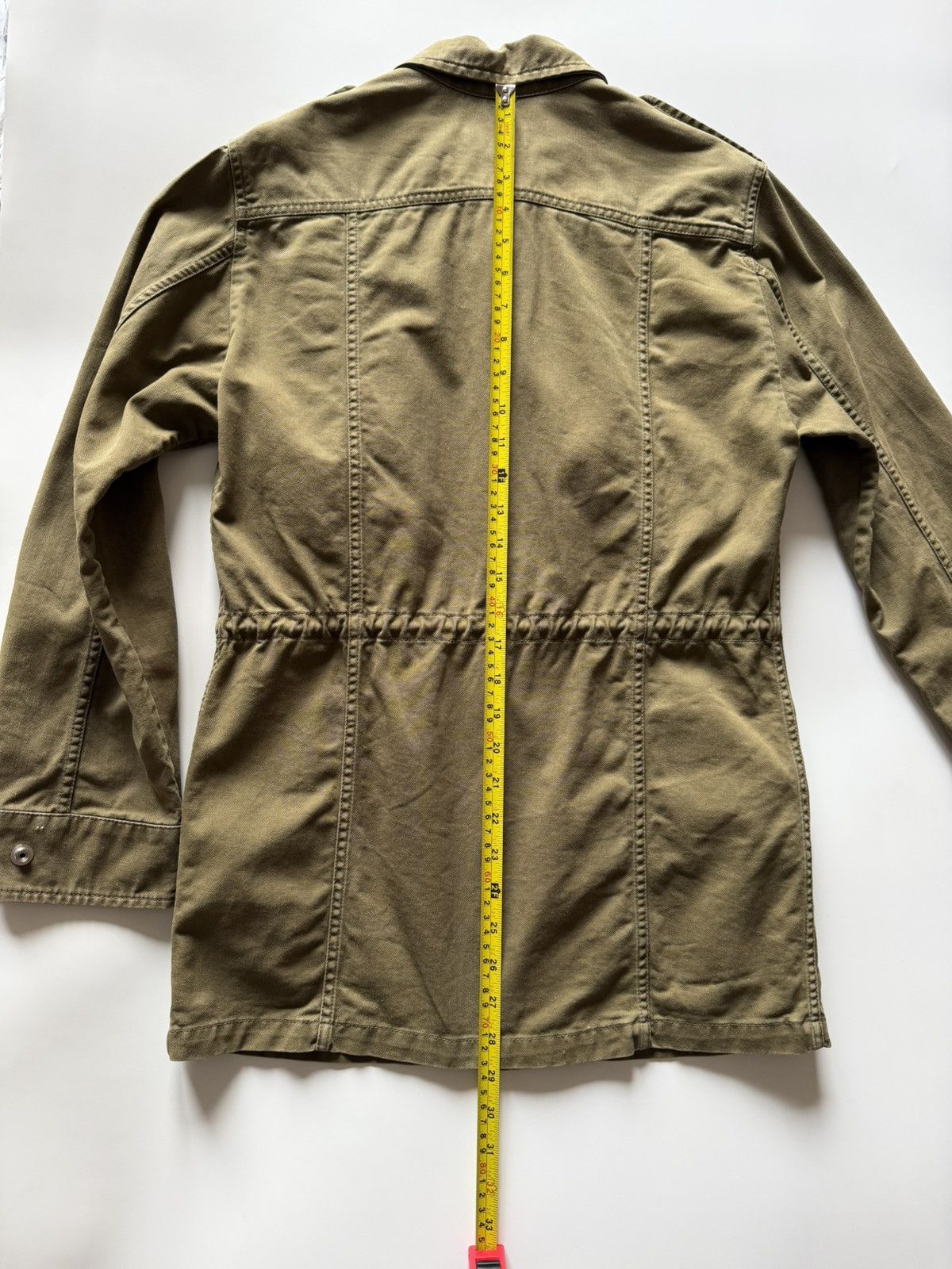 Saint Laurent Paris Saint Laurent Paris 16SS Military Jacket Khaki Size XS / US 0-2 / IT 36-38 - 23 Thumbnail