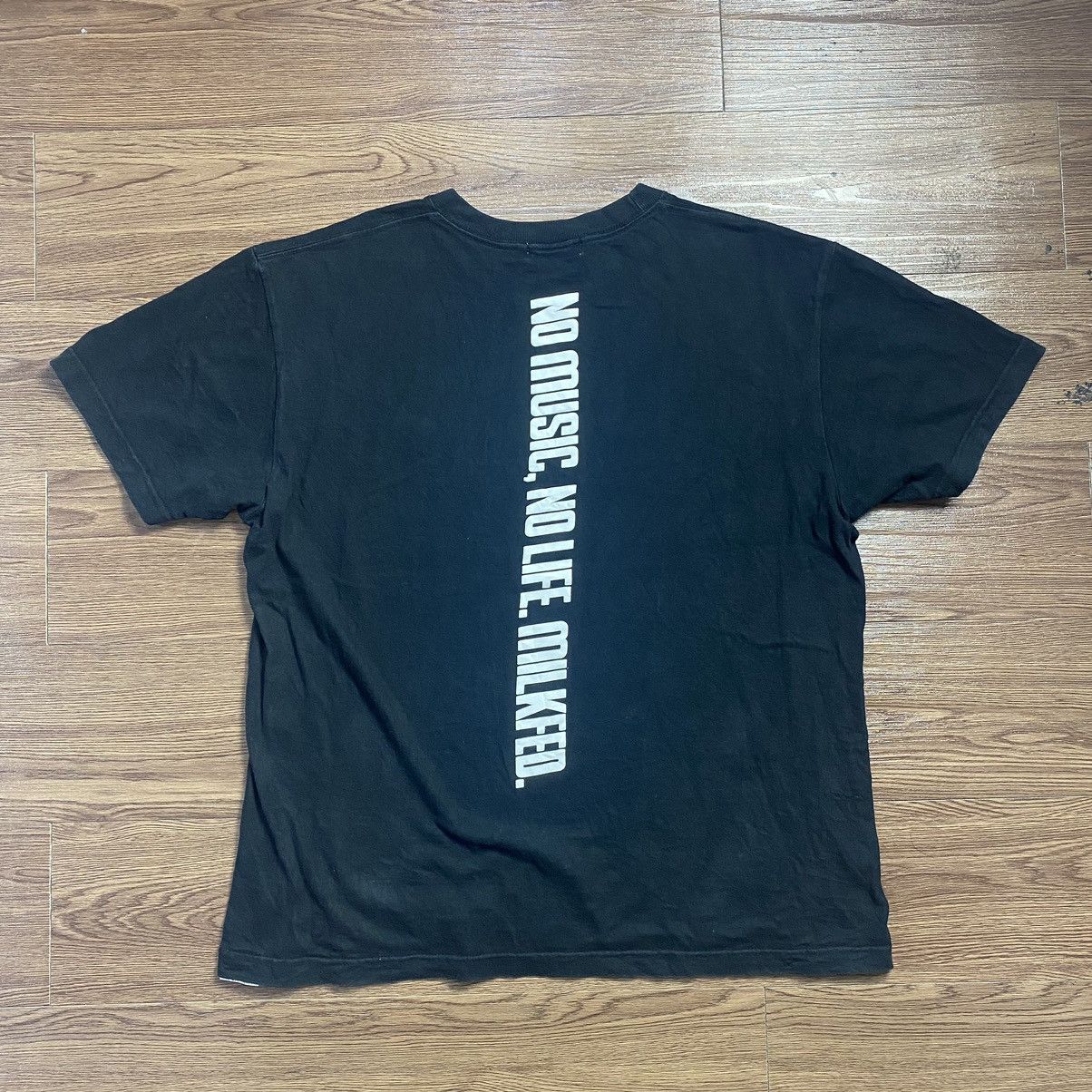 Japanese Brand Milkfed Box Logo Tee No Music No Life Size US S / EU 44-46 / 1 - 2 Thumbnail