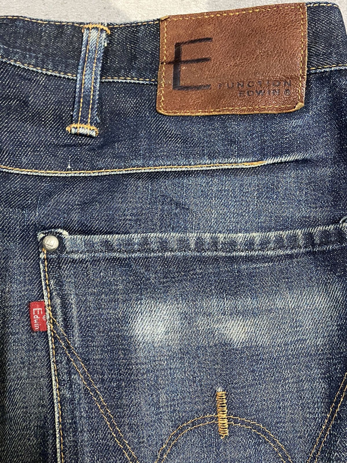 Edwin Edwin Japanese denim jeans with a unique, distressed jeans Size US 29 - 13 Thumbnail