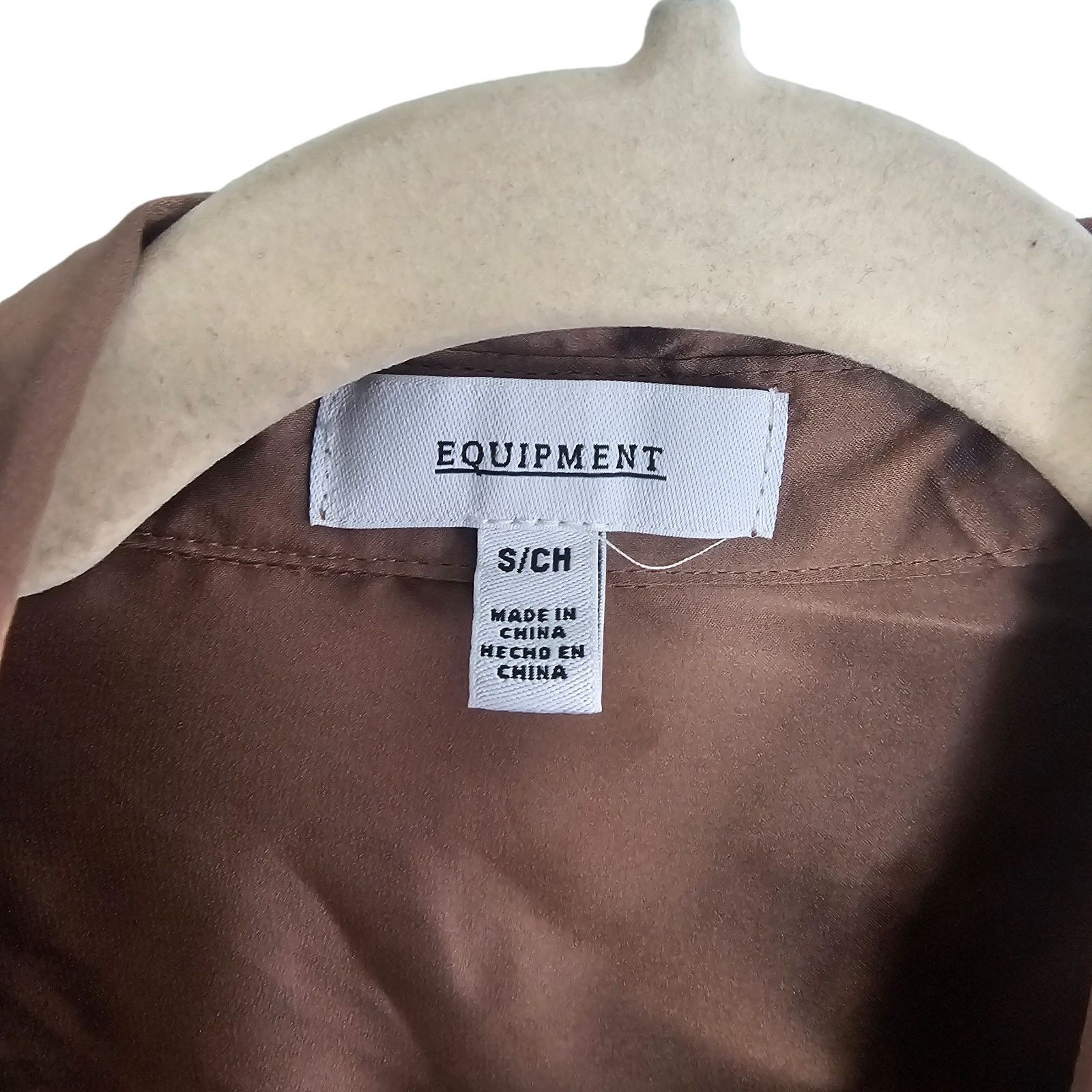 Equipment Equipment Womens Satin Blouse Size S Quiet Luxury Minimalist Size S / US 4 / IT 40 - 6 Thumbnail