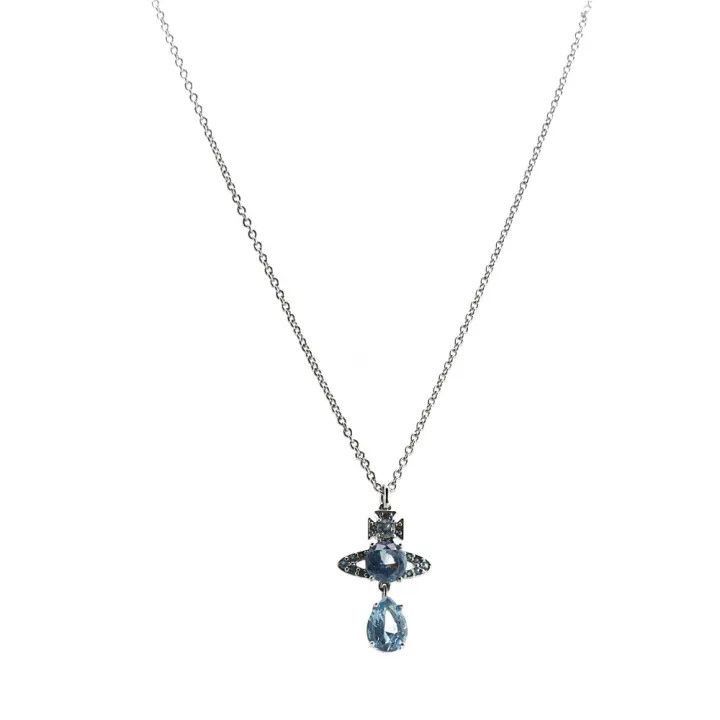 Vivienne Westwood Vivienne Westwood Ismene Blue Pendant Necklace Size ONE SIZE - 7 Thumbnail
