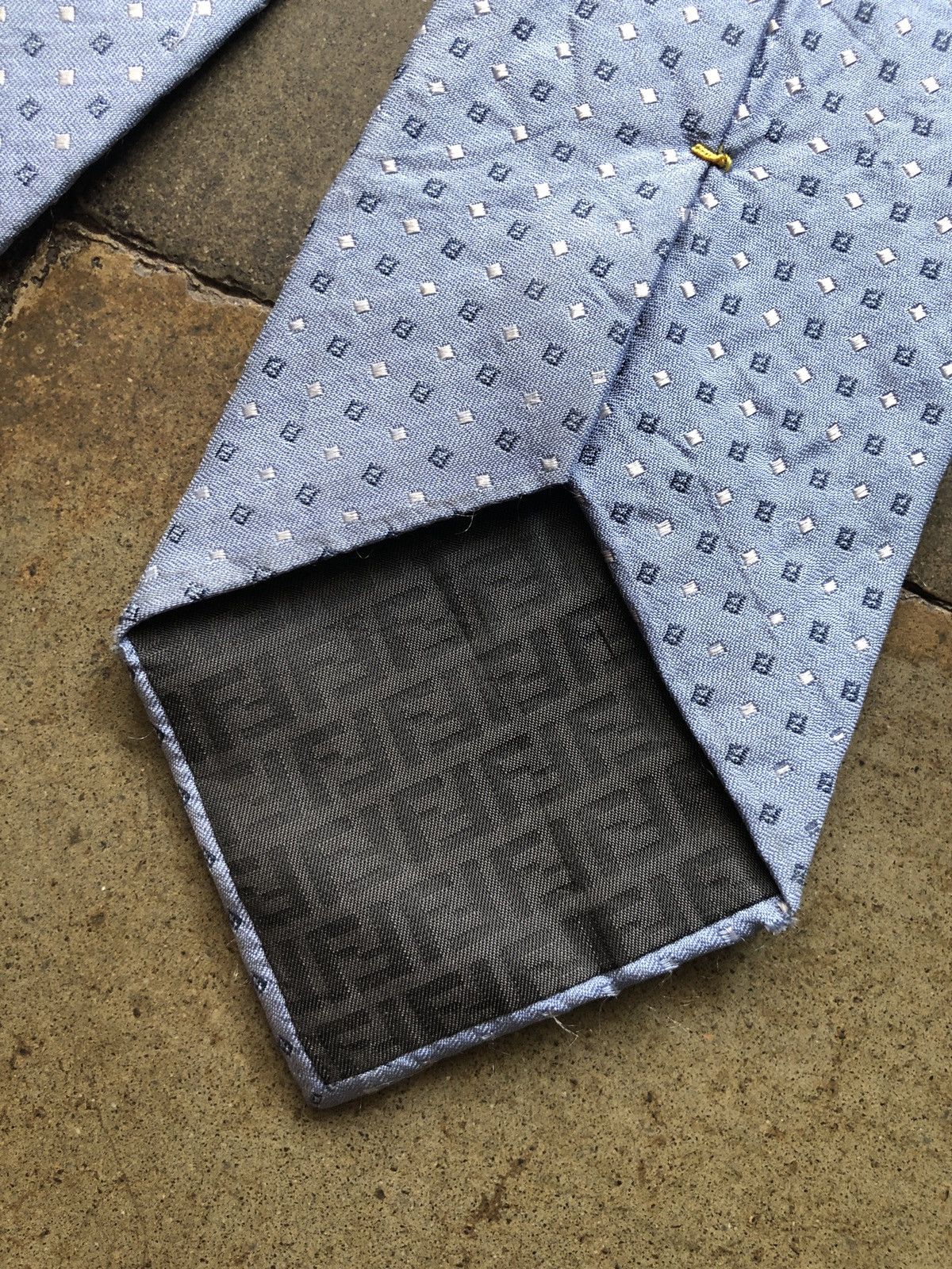 Aquascutum × Fendi × Y's for Men BUNDLE 4pcs TIE , YS FOR MEN , FENDI , POLO , AQUASCUTUM Size ONE SIZE - 5 Thumbnail