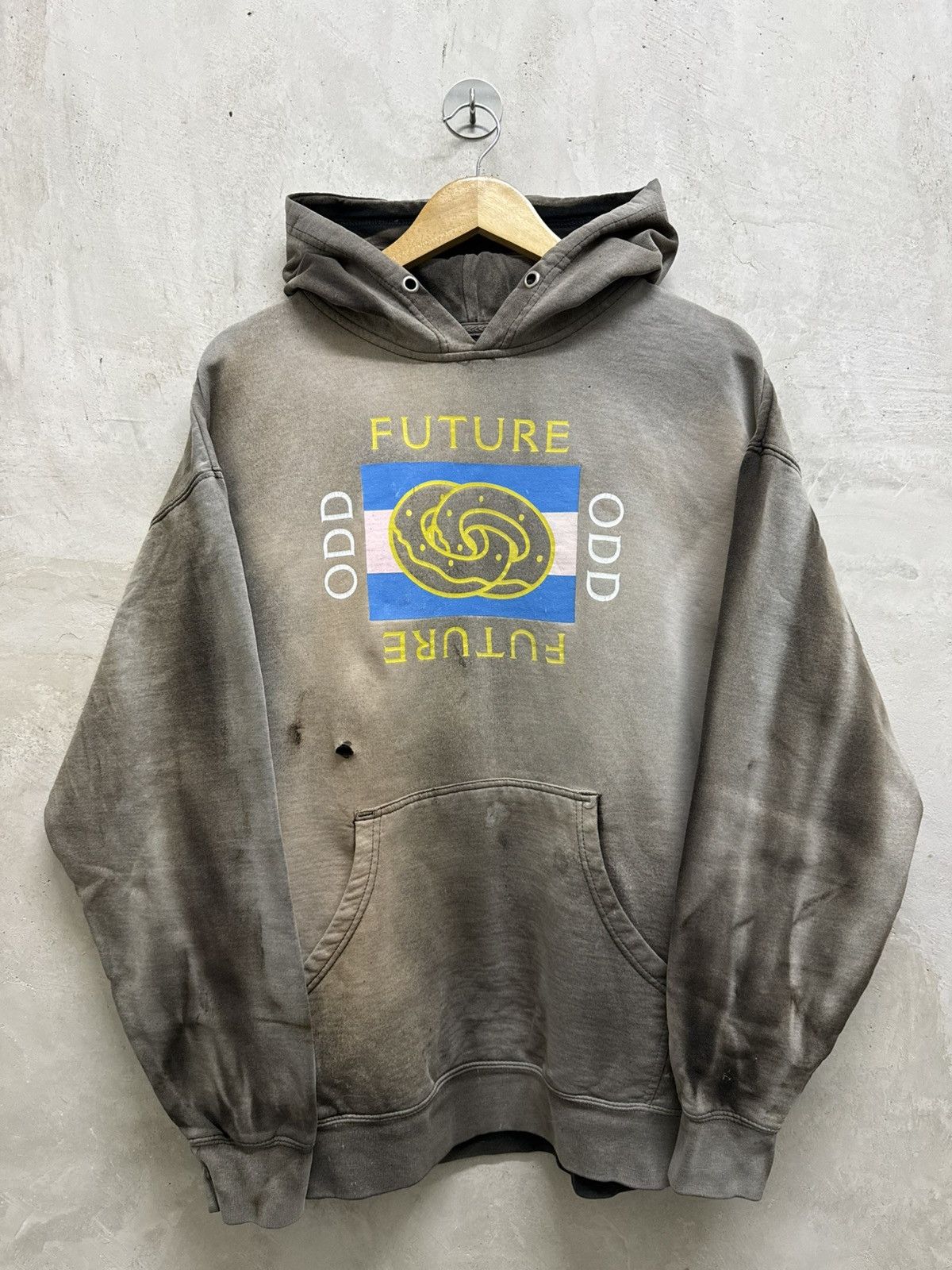 Odd Future Distressed Odd Future Gucci Inspired Faded Hoodie Size US XL / EU 56 / 4 - 1 Thumbnail