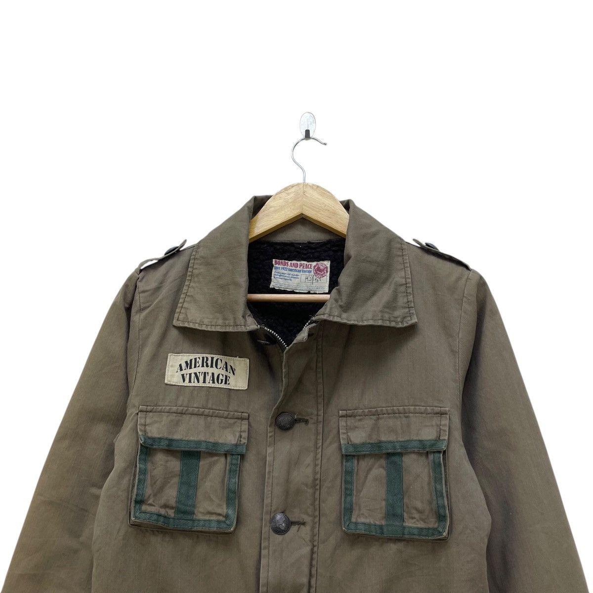 Hysteric Glamour 💥Vtg Bond And Peace Usaf Military Style Jacket Size M / US 6-8 / IT 42-44 - 4 Thumbnail