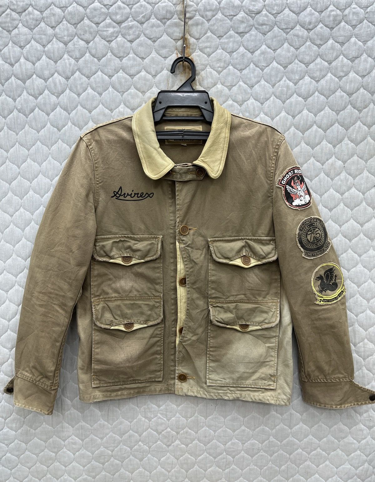 🔥🔥🔥STEALS AVIREX MILITARY UTILITY JACKET