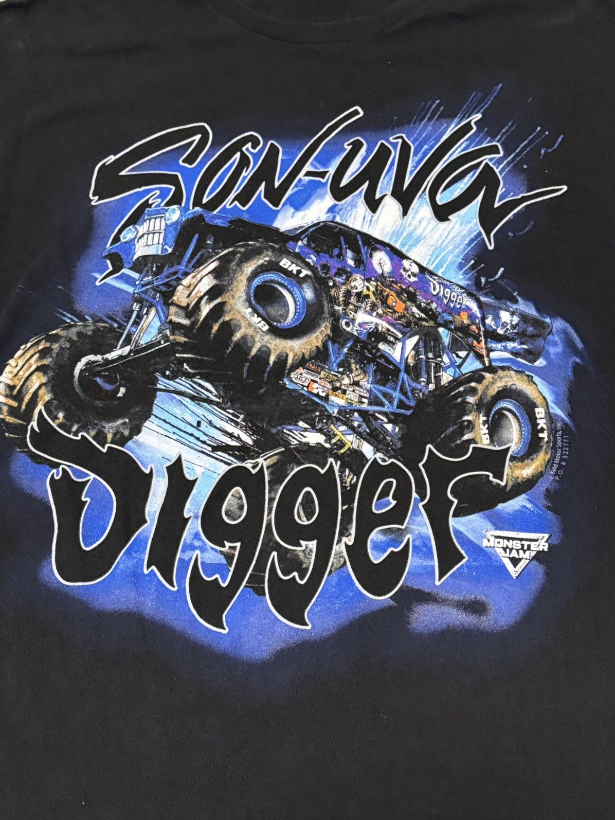 Vintage Vintage Monster Jam T-Shirt Size US M / EU 48-50 / 2 - 2 Thumbnail
