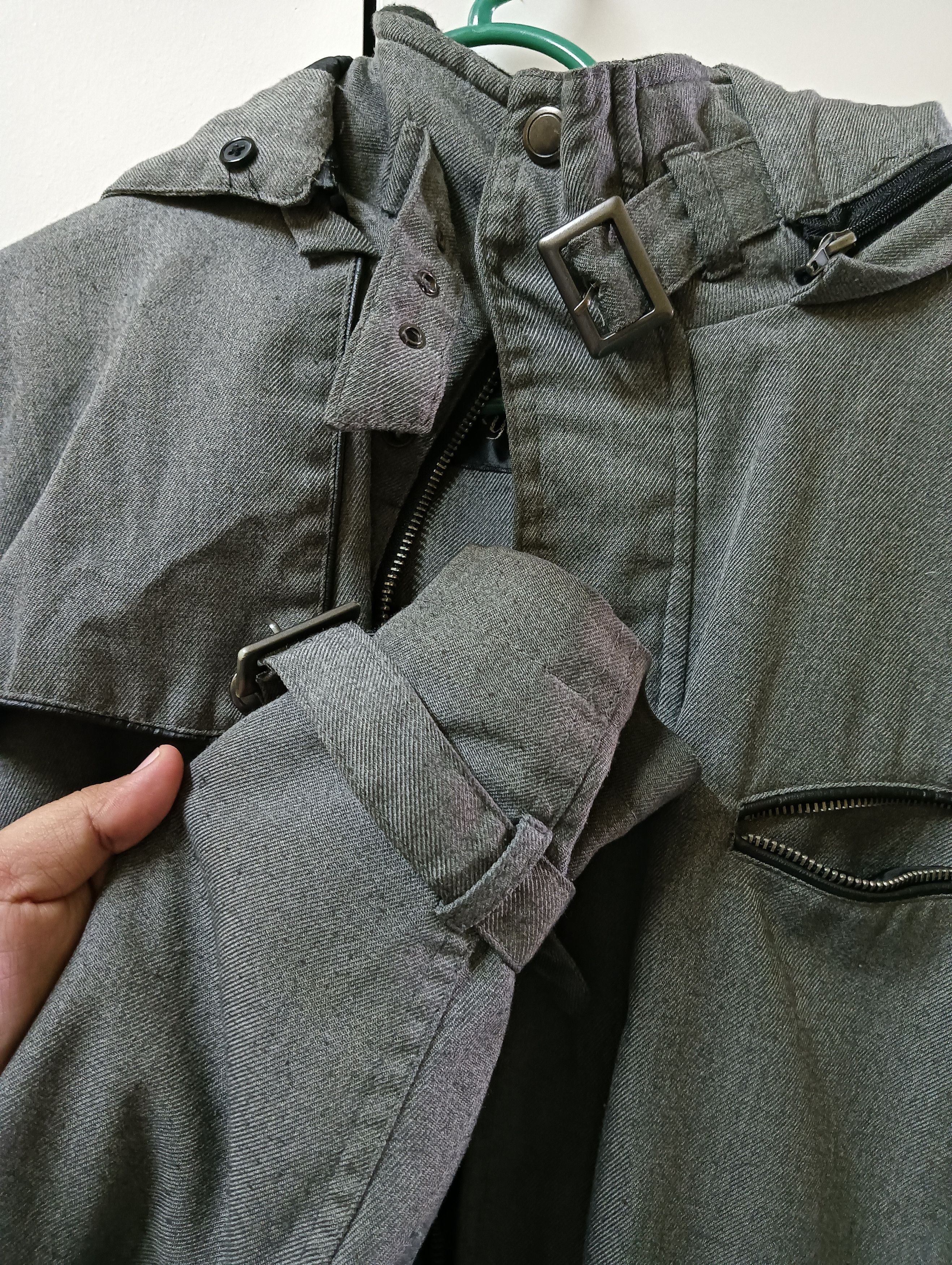Other Vintage Charcoal Utility Jacket – Yin & Yang NEXT – Size US L / EU 52-54 / 3 - 7 Thumbnail