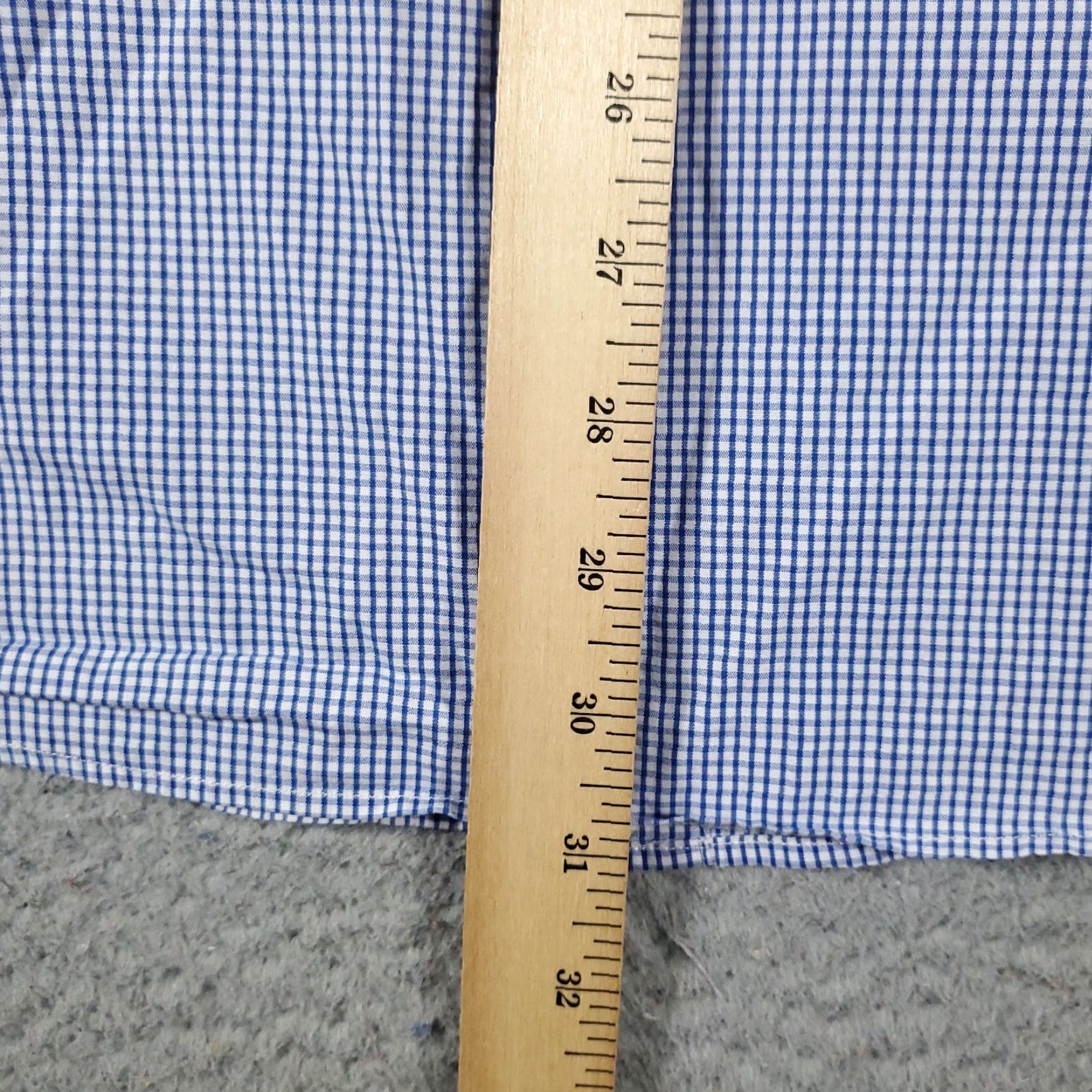 Tommy Hilfiger Tommy Hilfiger Shirt Mens XL Blue Check Button-Up Long Sleeve Casual Size US XL / EU 56 / 4 - 5 Thumbnail