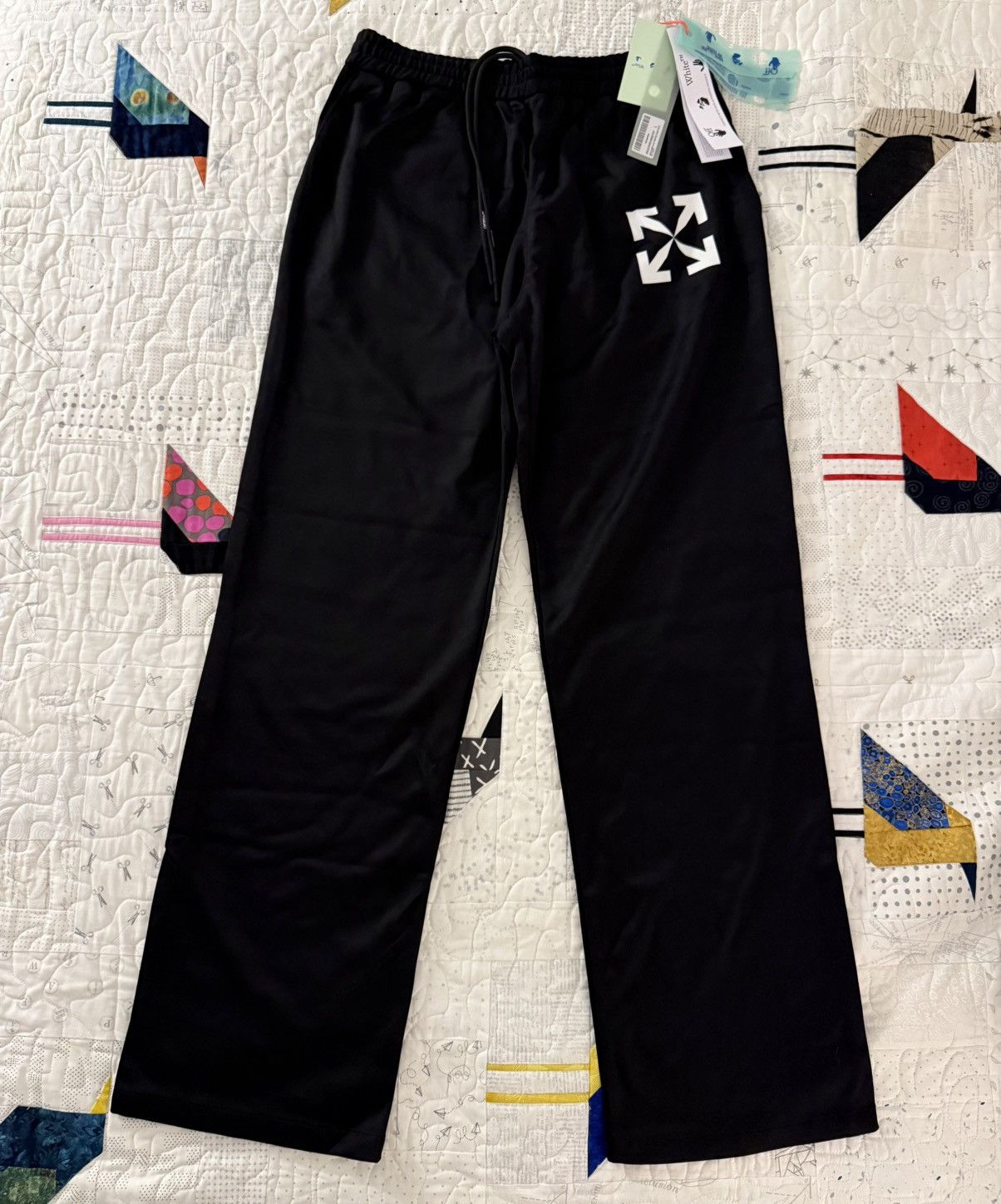 Off-White Off-White Single Arrow Track pant- Black- L Size US 34 / EU 50 - 1 Thumbnail