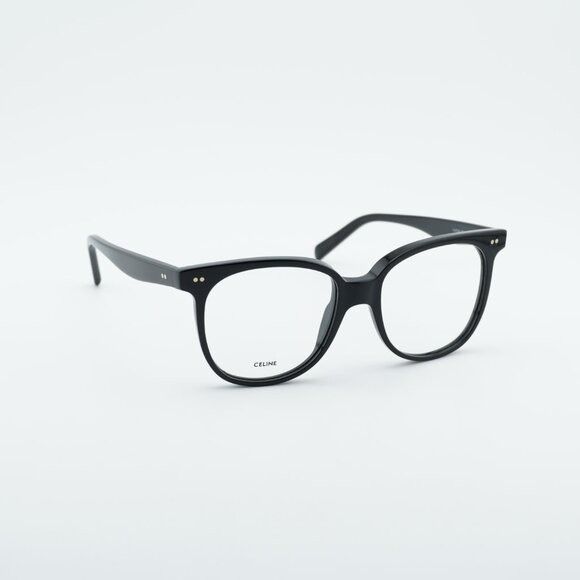 Celine Celine CL5010IN 001 Eyeglasses Black 53mm Square Frame Size ONE SIZE - 7 Thumbnail