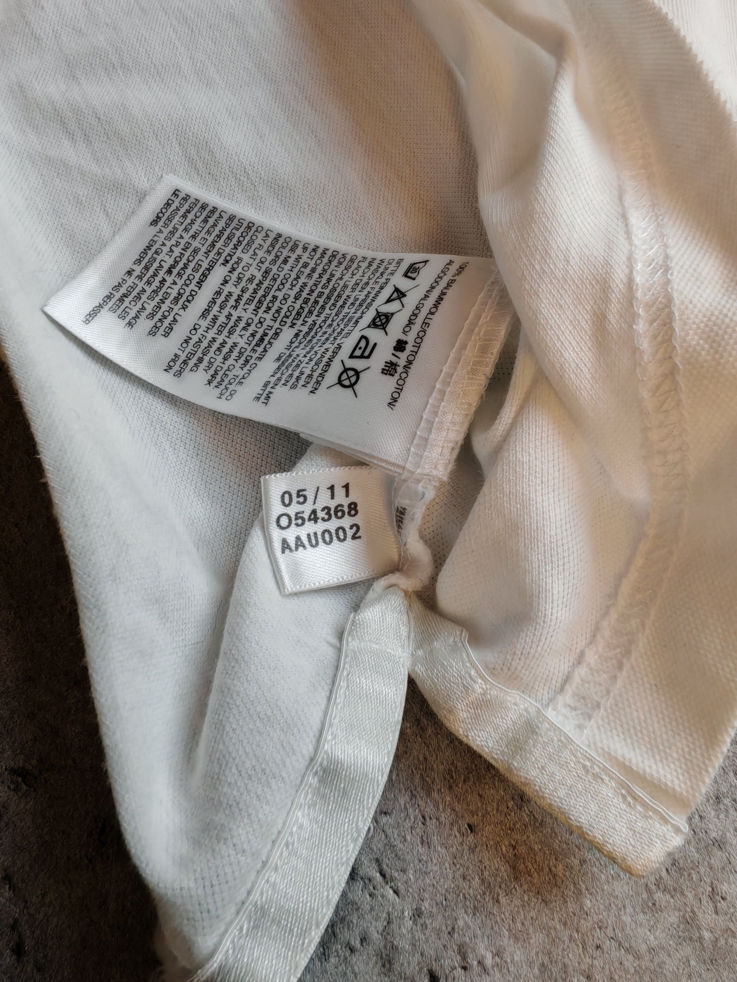 Yohji Yamamoto 🔥Vintage Y-3 Yohji Yamamoto x Adidas Polo T-Shirt 2011 Size US XL / EU 56 / 4 - 4 Thumbnail