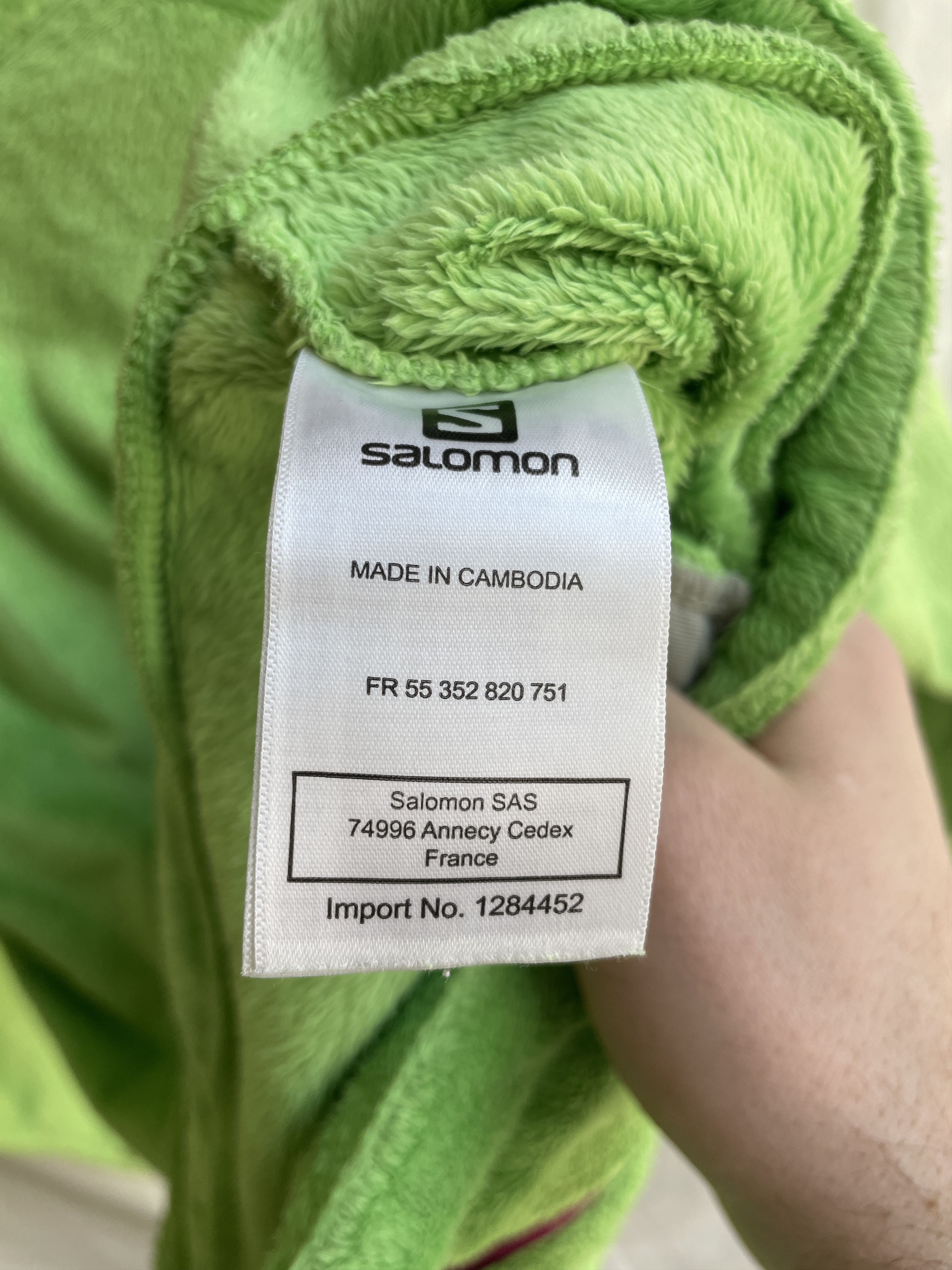 Salomon Salomon Womens Acti Therm Fleece Jacket Size M Size M / US 6-8 / IT 42-44 - 7 Thumbnail