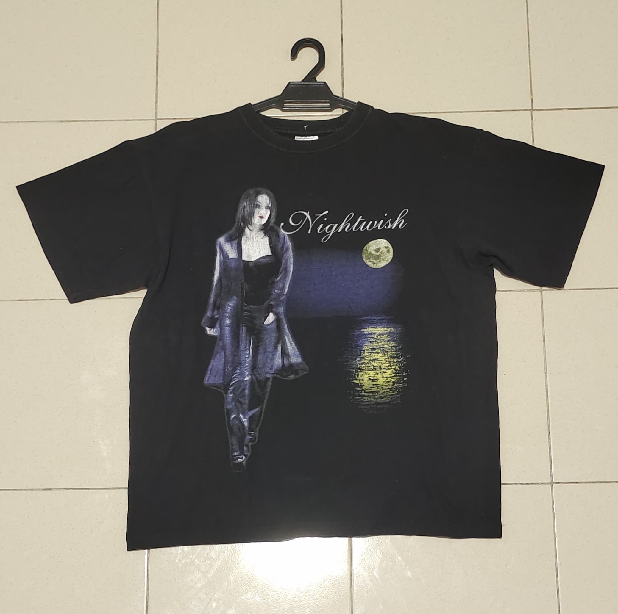 Band Tees × Vintage VINTAGE Y2K NIGHTWISH BAND AMAZING GOTHIC ENGLAND PROMO BAND Size US XL / EU 56 / 4 - 1 Thumbnail
