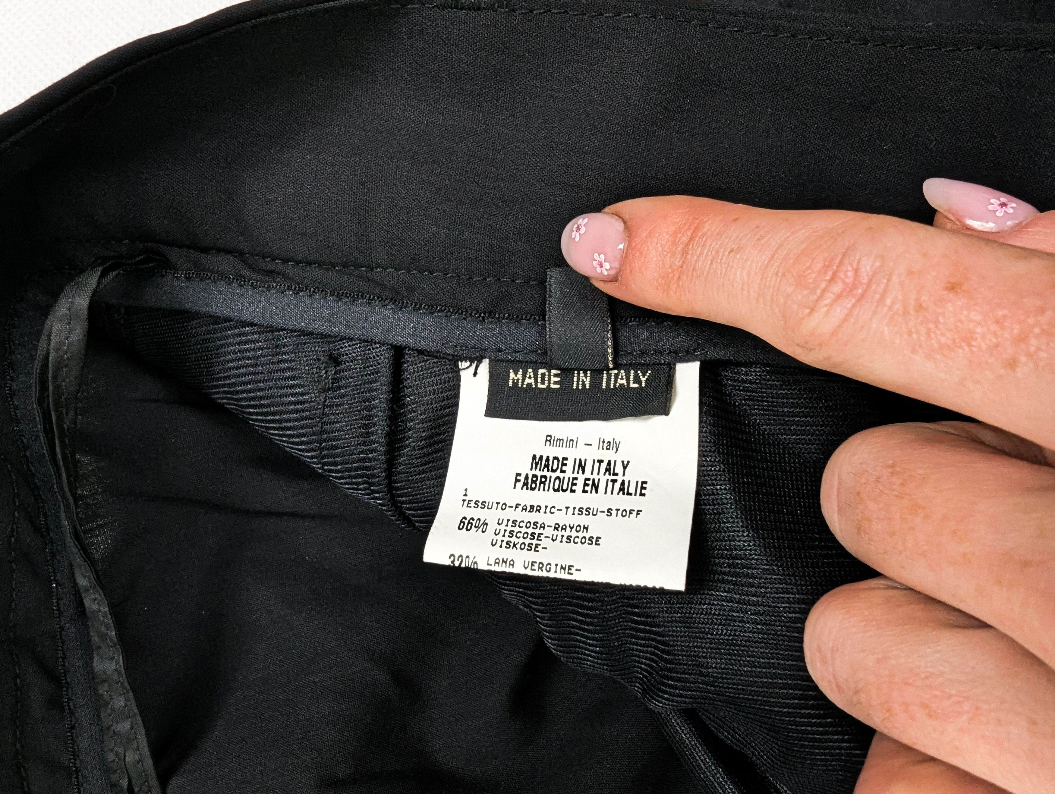 Marithe + Francois Girbaud Marithe Francois Girbaud black pants trousers Size 30" / US 8 / IT 44 - 9 Thumbnail