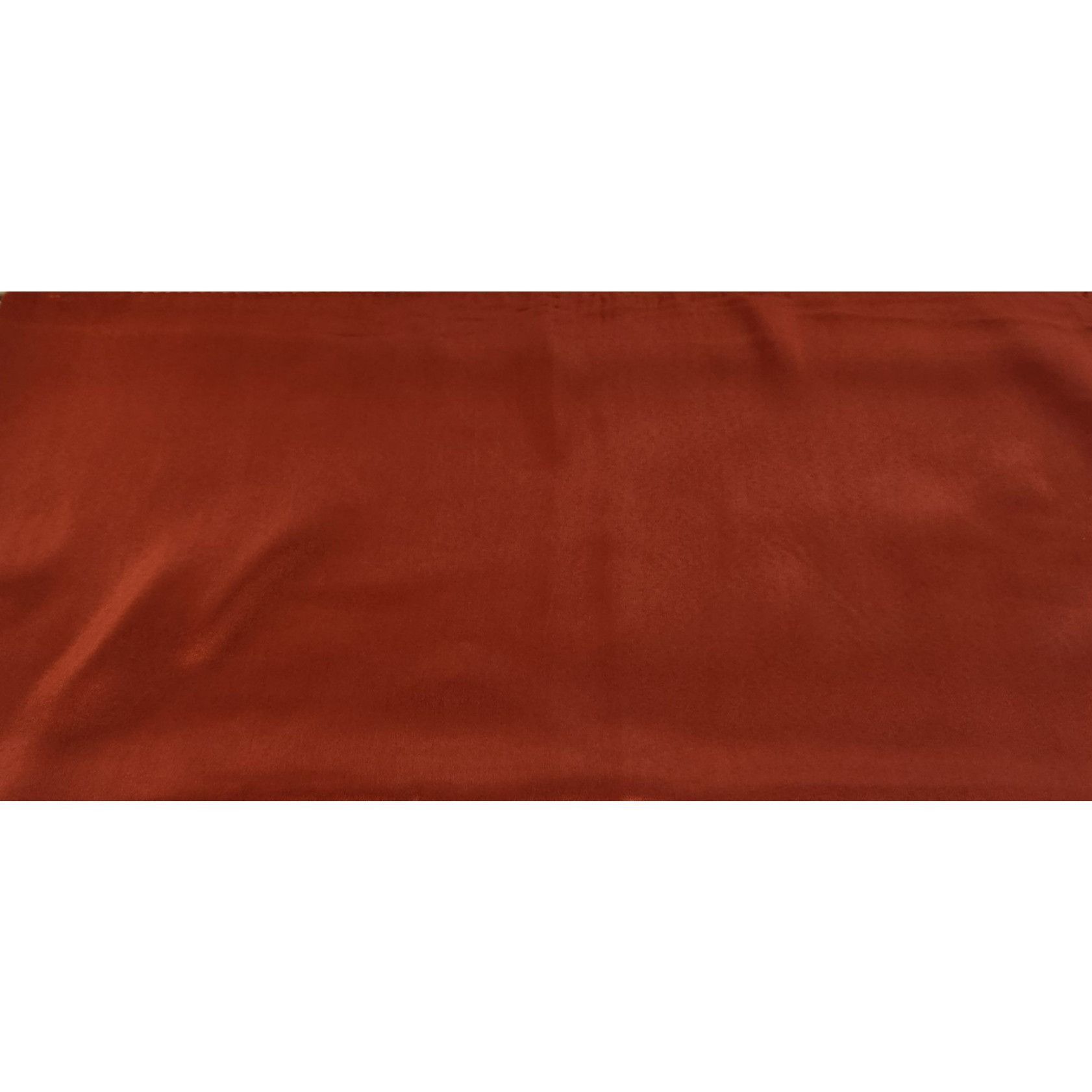The Unbranded Brand Rust Red Wild Rag Large Scarf 23x23"" Satin Western Accessor Size ONE SIZE - 7 Thumbnail