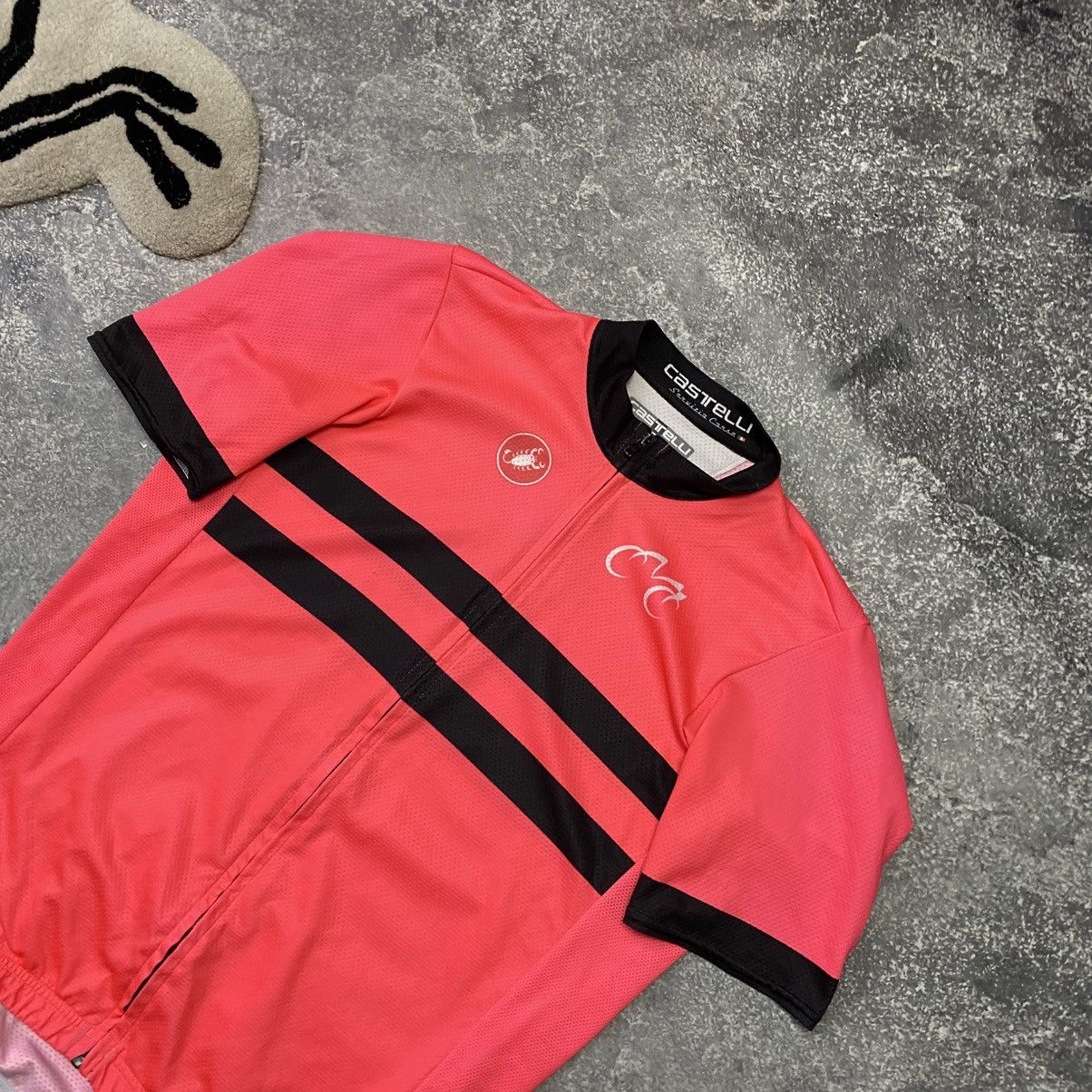 Vintage Mens Castelli Big Logo cycling y2k sports purple jersey tee Size US XL / EU 56 / 4 - 2 Thumbnail