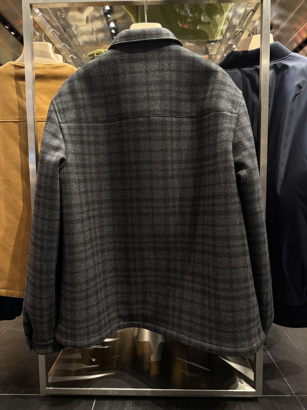 Prada Prada Wool Shirt Size US XL / EU 56 / 4 - 4 Thumbnail
