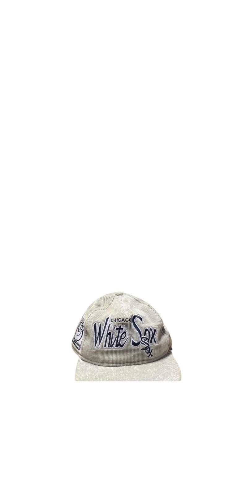 New Era Vintage Chicago White Sox Beige Corduroy Snapback Size ONE SIZE - 9 Thumbnail
