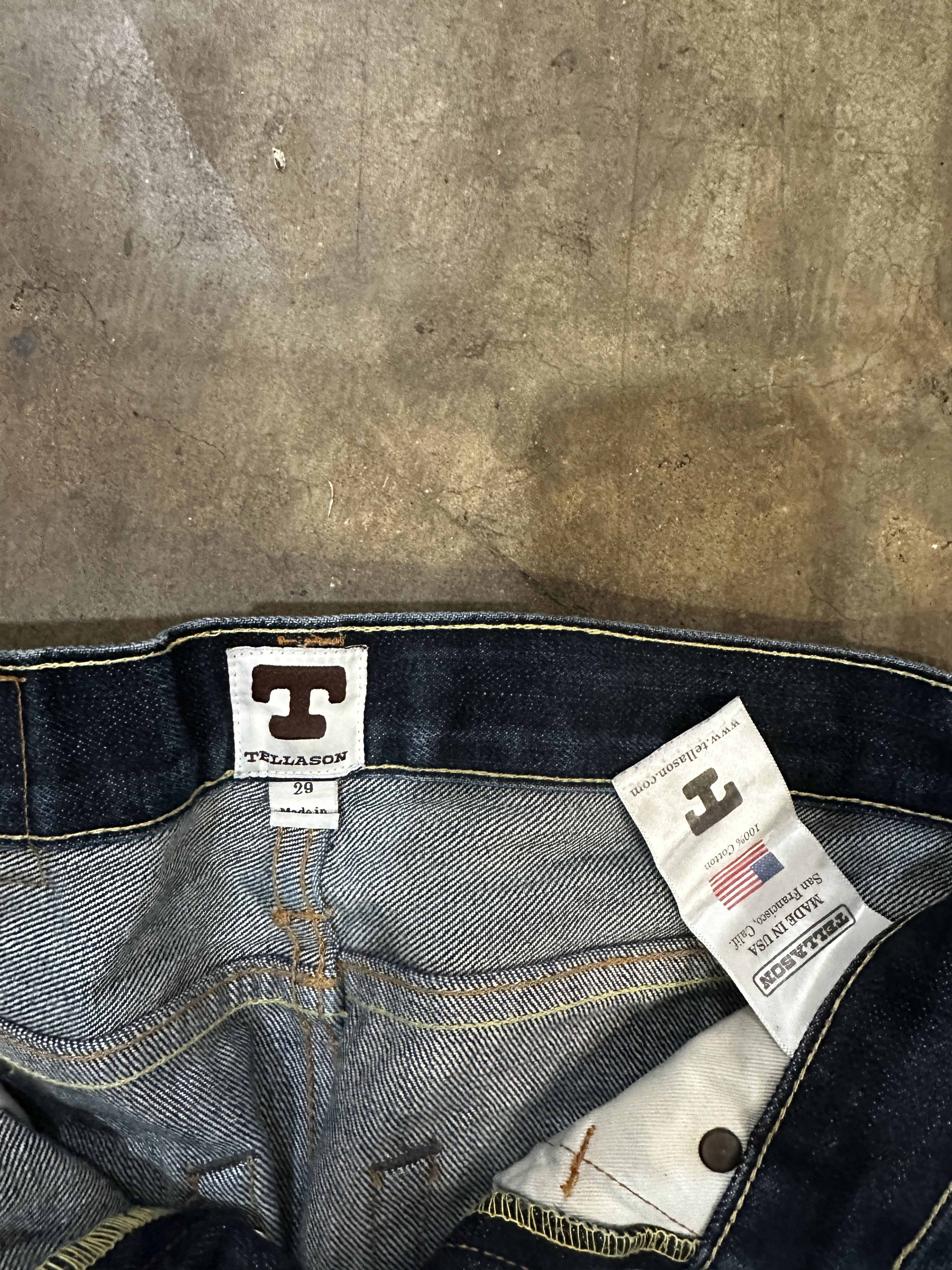 Tellason Blubaugh selvedge denim Size US 29 - 4 Thumbnail