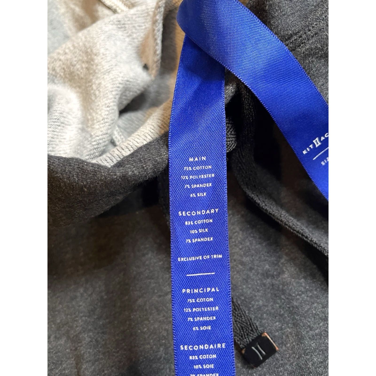Vintage Kit and Ace Athleisure Hoodie Women’s 6 Grey Raglan Shirt Pullover Ladies 6 Grey Raglan Size M / US 6-8 / IT 42-44 - 4 Thumbnail