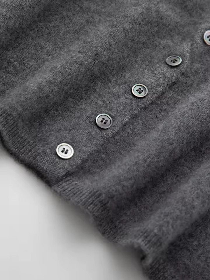 Extreme Cashmere 100% Cashmere Pullover Sweater Cardigan Casual Turtleneck Size M / US 6-8 / IT 42-44 - 7 Thumbnail
