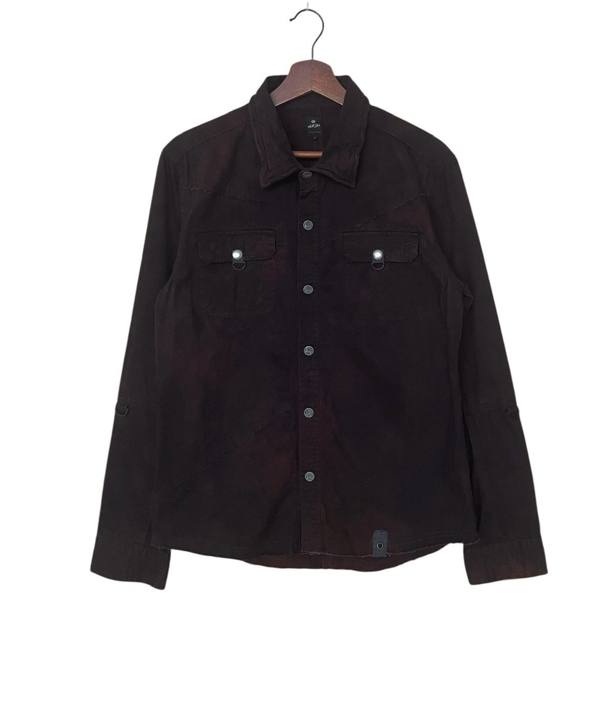 Japanese Brand × semanticdesign Vintage Japanese Brand Semantic Design Tactical Shirt 2000s Size US L / EU 52-54 / 3 - 1 Thumbnail