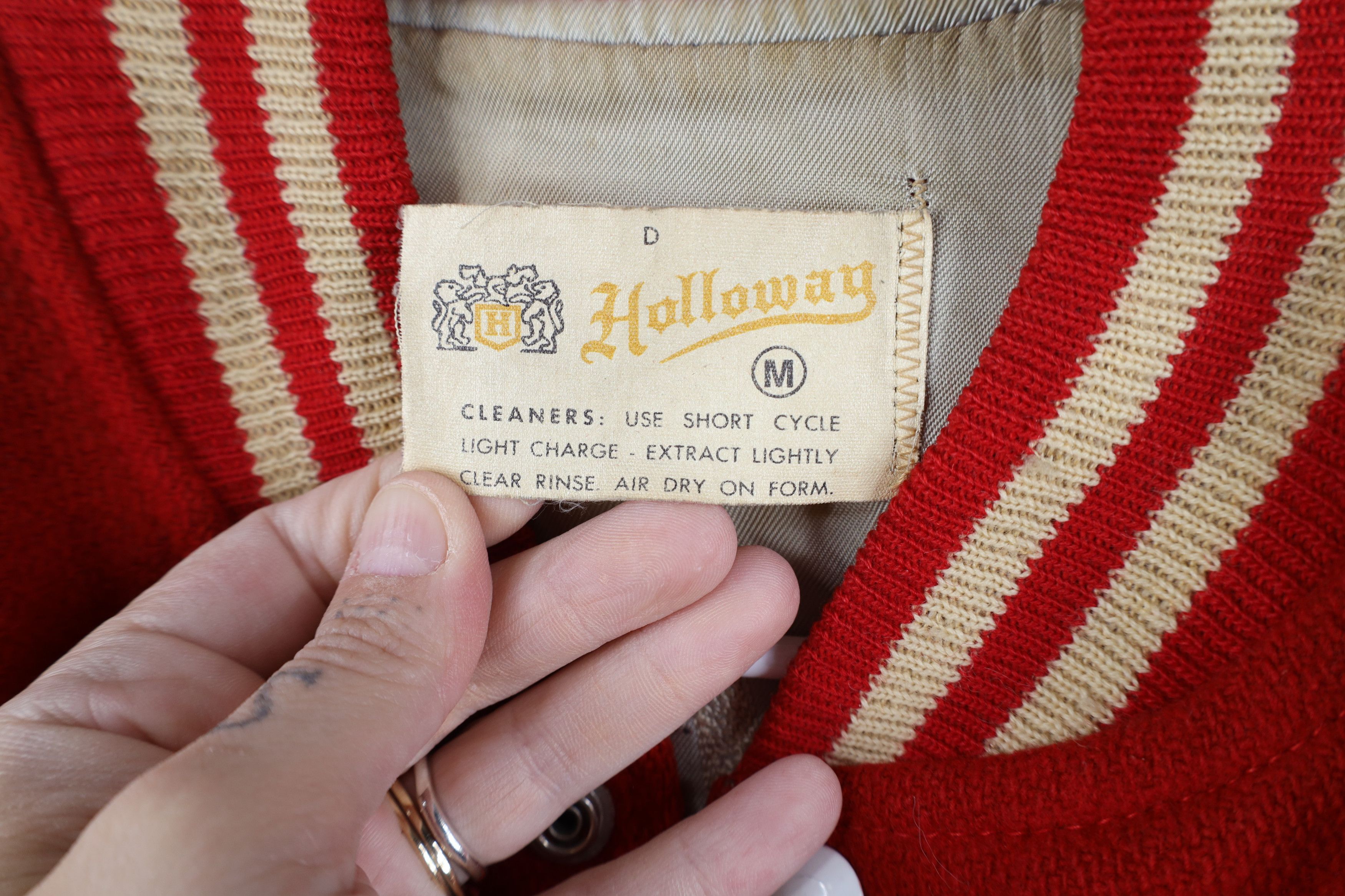 Vintage Vintage 70s Streetwear Stitch Varsity Letterman Jacket USA Size US M / EU 48-50 / 2 - 10 Thumbnail