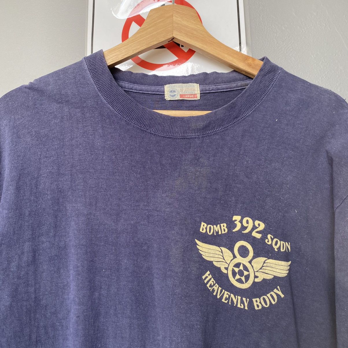 Buzz Rickson's Thrashed Faded Vintage Y2K Buzz Rickson ERD GRUNGE L/S TEE Size US L / EU 52-54 / 3 - 8 Thumbnail