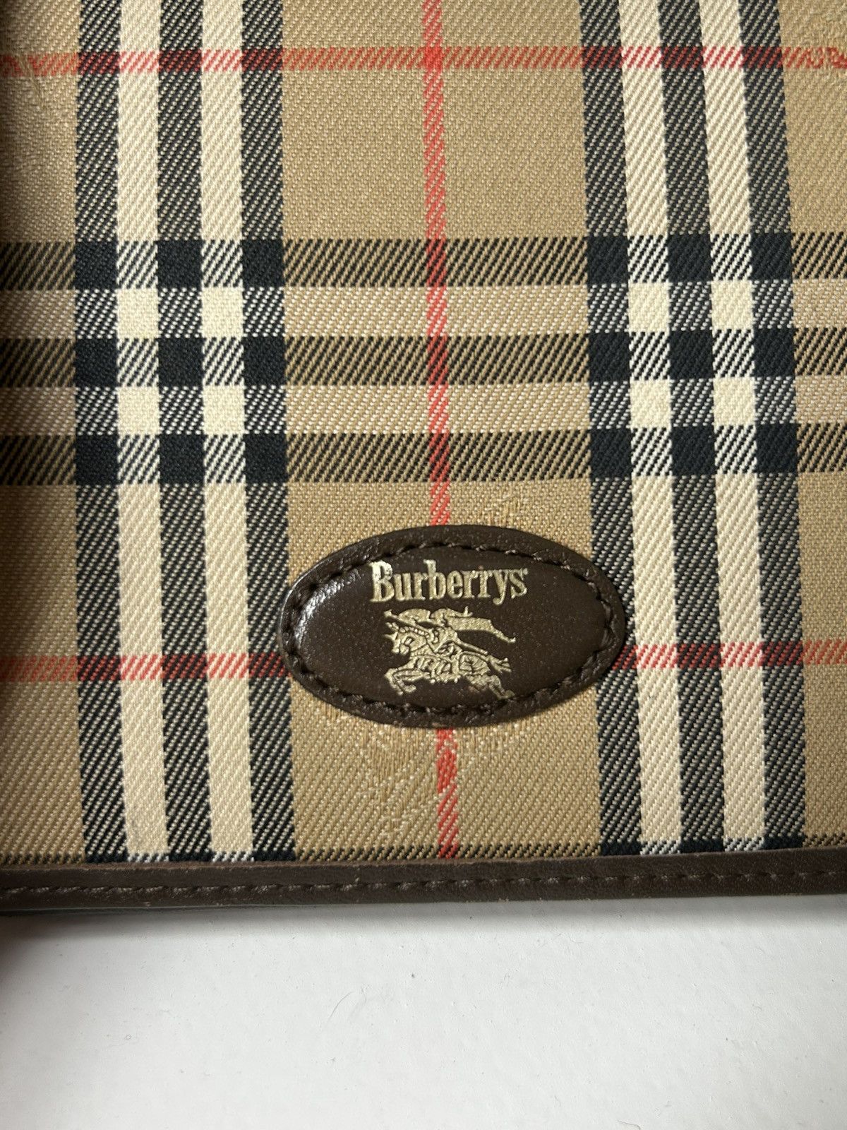 Burberry Vintage Burberry Nova Check Kiss Lock Compact Wallet Size ONE SIZE - 2 Thumbnail