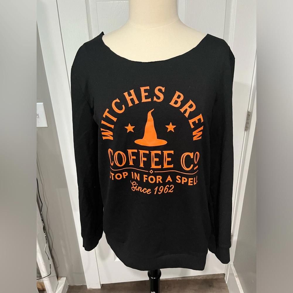Designer Witches brew coffee shop crewneck Size XL / US 12-14 / IT 48-50 - 1 Thumbnail