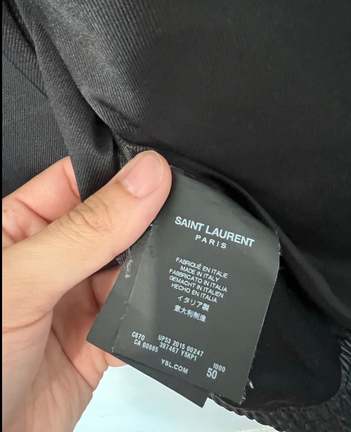 Saint Laurent Paris Saint Laurent Leather Jacket Size US L / EU 52-54 / 3 - 4 Thumbnail