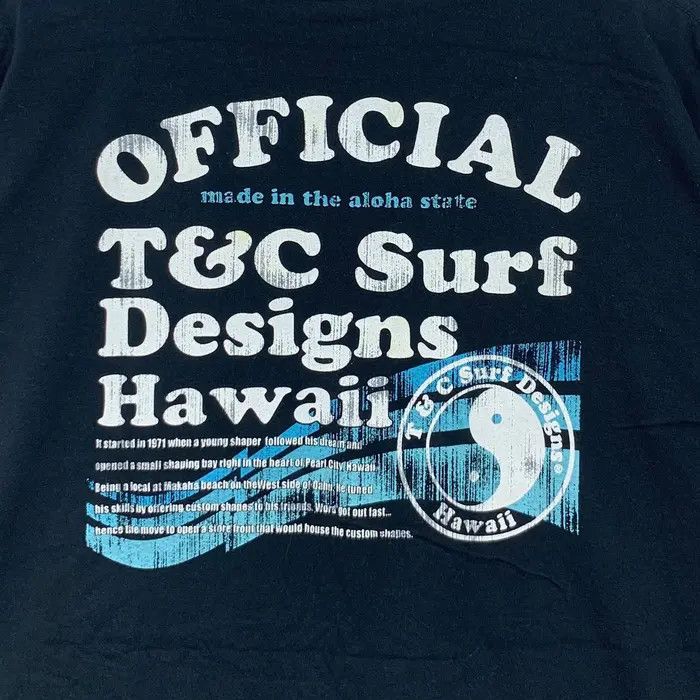 Vintage Vintage 90’ T&C SURF DESIGNS Hawaii Single Needle Stitches Size US L / EU 52-54 / 3 - 5 Thumbnail