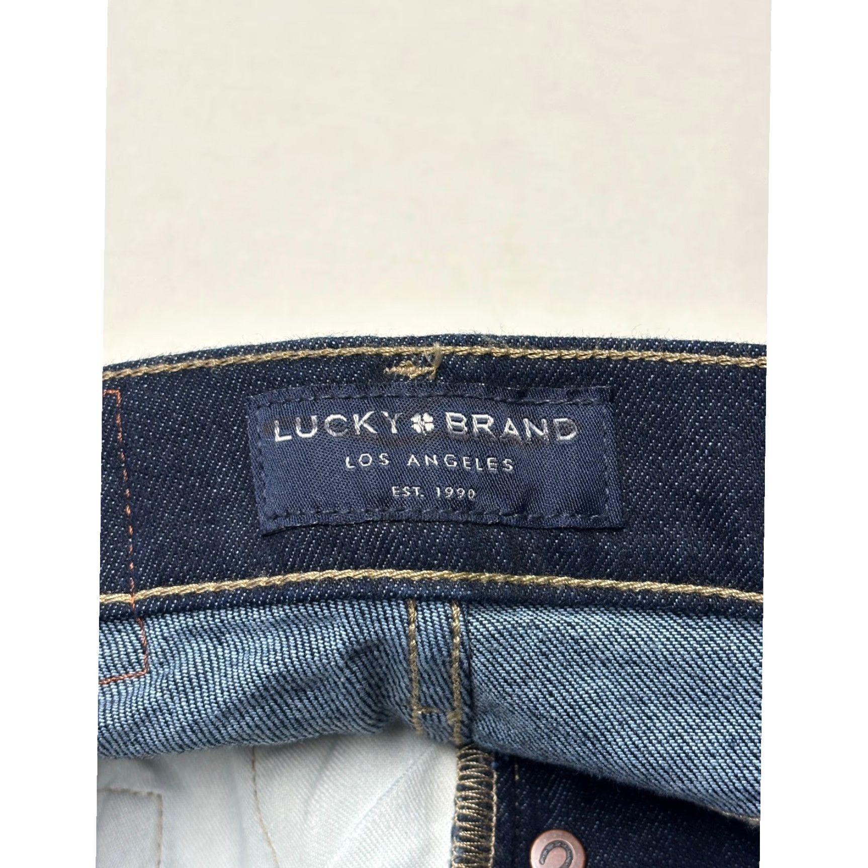 Lucky Brand Lucky Brand Bridgette High Rise Skinny Jeans Women Dark Wash 25 Inseam 27 Button Fly 5-Pocket Denim Comfort Stretch NWT Size 42" / US 20 - 5 Thumbnail