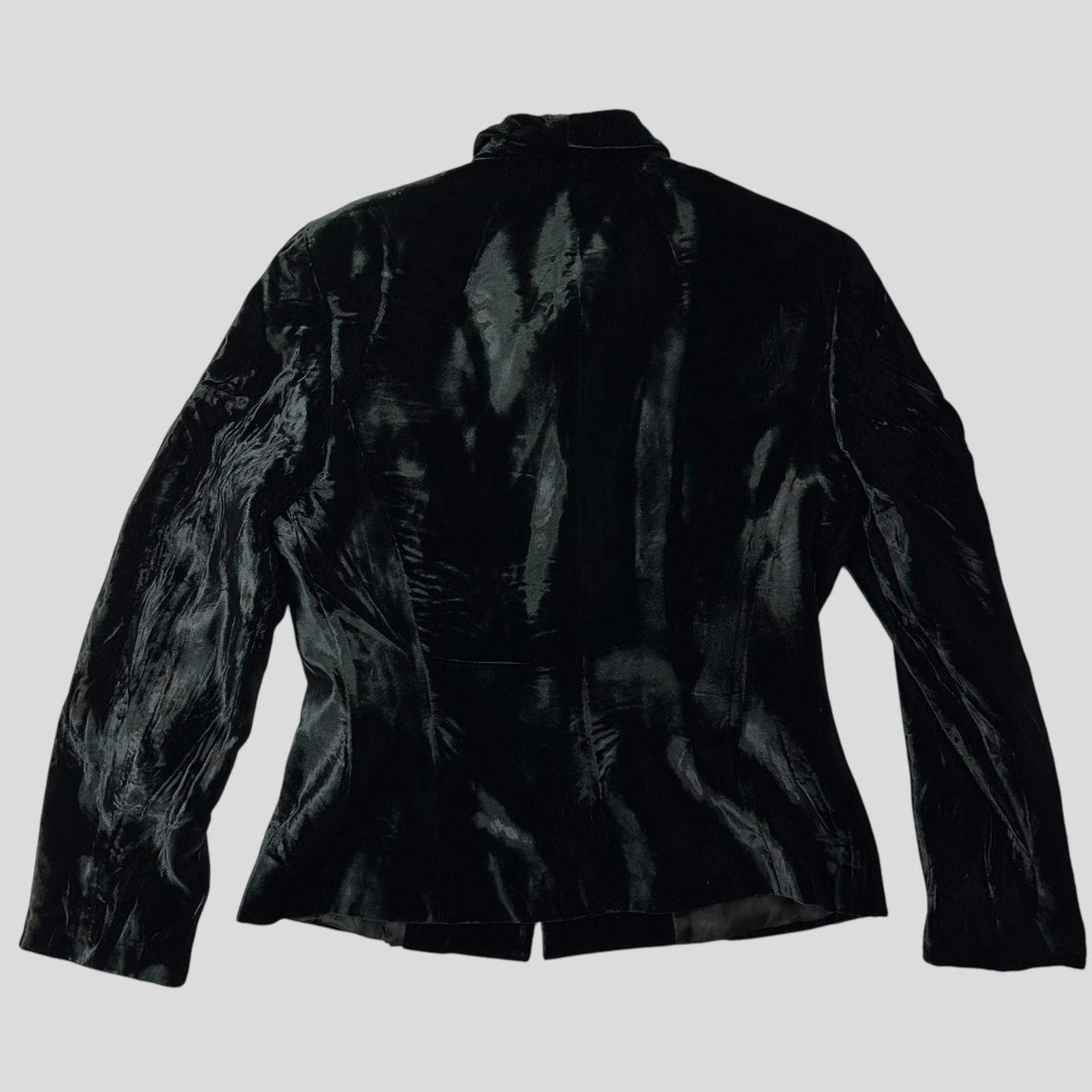 Gucci Gucci by Tom Ford 1999 Velour Velvet Runway Jacket - IT46 Size M / US 6-8 / IT 42-44 - 5 Thumbnail