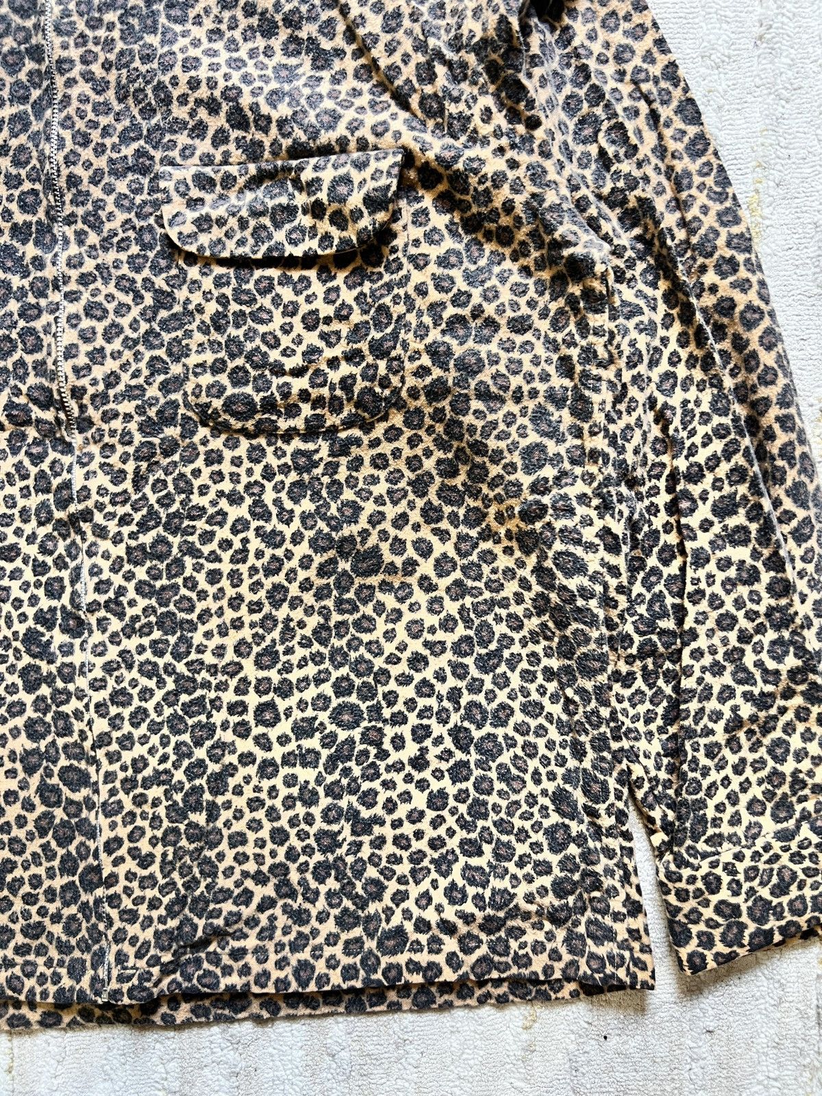 Beams Plus × Beauty Beast Beams Zip Up Leopard Double Pocket Shirt Size US M / EU 48-50 / 2 - 7 Thumbnail