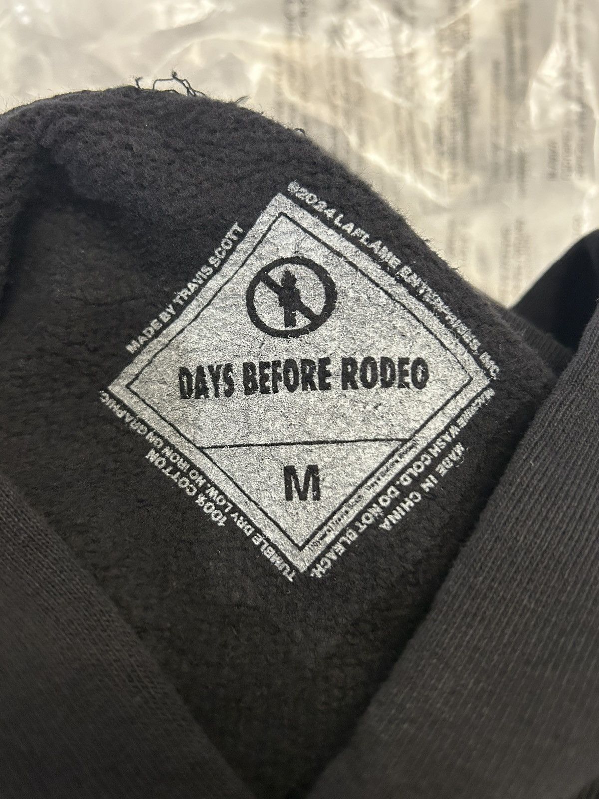 Hypebeast × Travis Scott Travis Scott Days Before Rodeo Hoodie Black Size US M / EU 48-50 / 2 - 5 Thumbnail