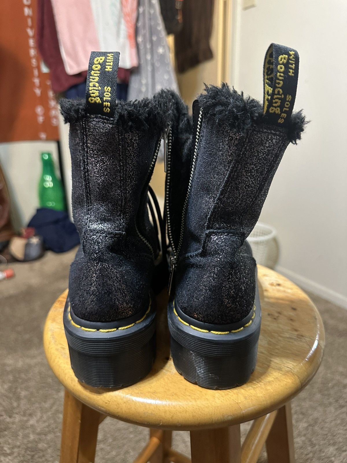 Dr. Martens Vintage Dr. Martens Jadon leather platform boots size 6 Size US 6 / IT 36 - 5 Thumbnail