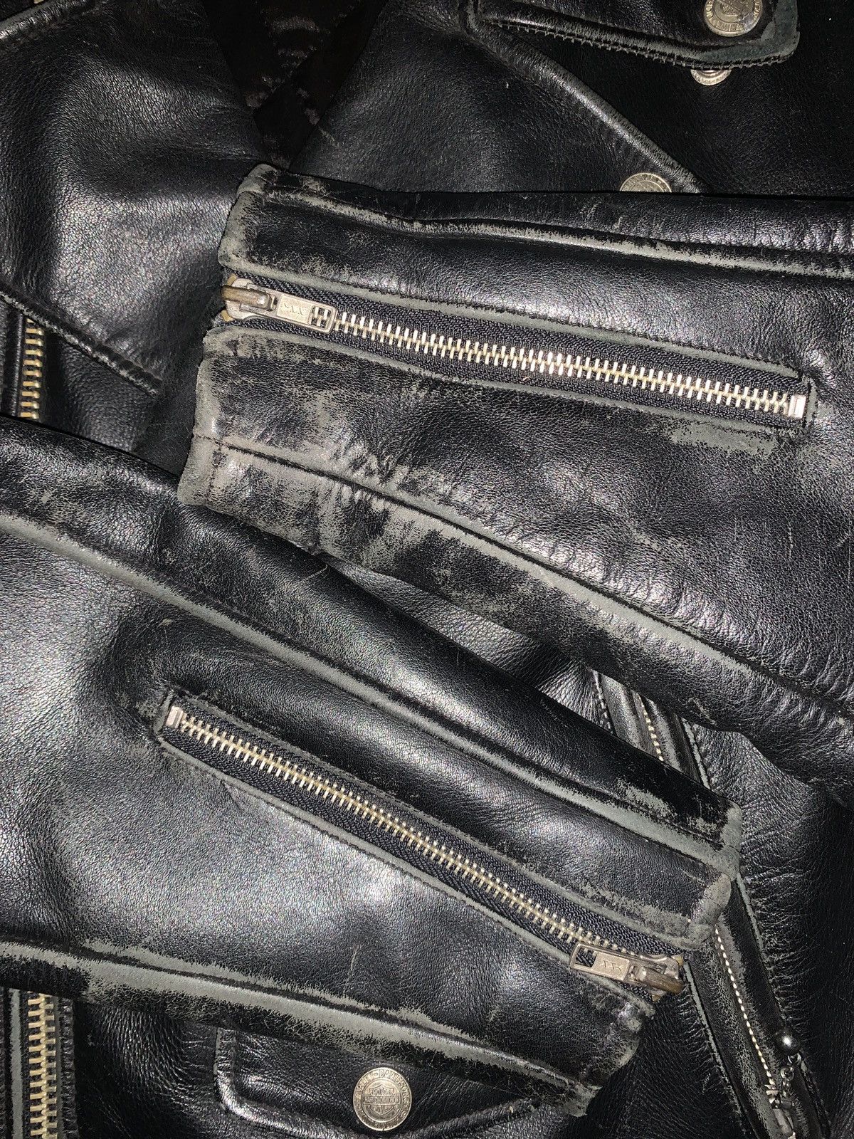 Harley Davidson Harley Davidson Double Collar Leather jacket Size US L / EU 52-54 / 3 - 13 Thumbnail