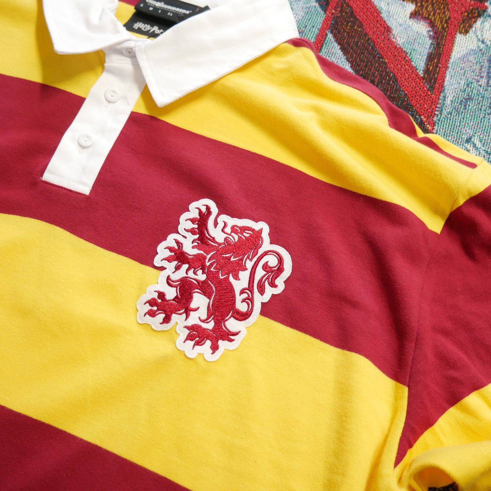 The Hundreds The Hundreds x Harry Potter House Rugby Polo Gryffindor Size US XXL / EU 58 / 5 - 2 Thumbnail