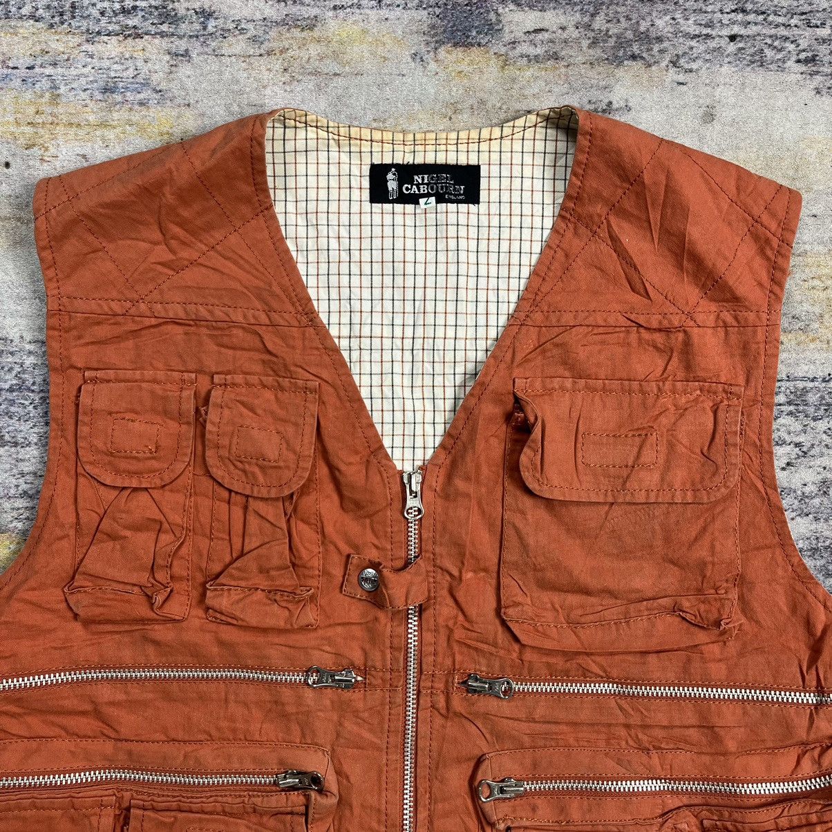 Nigel Cabourn Nigel Cabourn tactical multi pocket vest Size US M / EU 48-50 / 2 - 5 Thumbnail