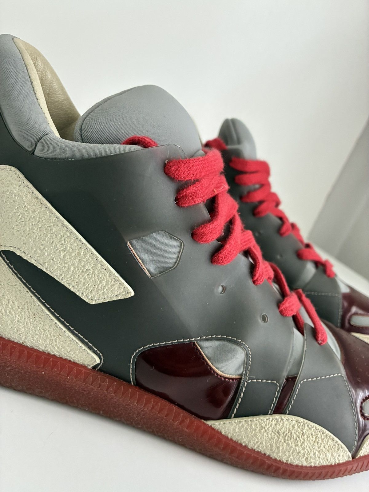 Maison Margiela Maison Margiela Rubber Paneled Neo-Sneakers luxury designer Size US 8 / EU 41 - 11 Thumbnail