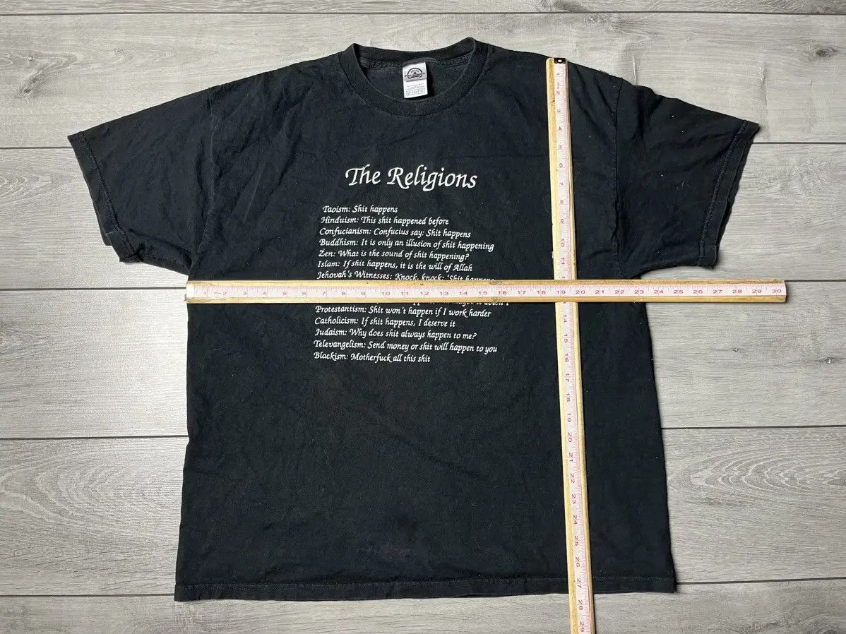 Band Tees Vintage the Religion T-shirt size XLarge Size US XL / EU 56 / 4 - 5 Thumbnail