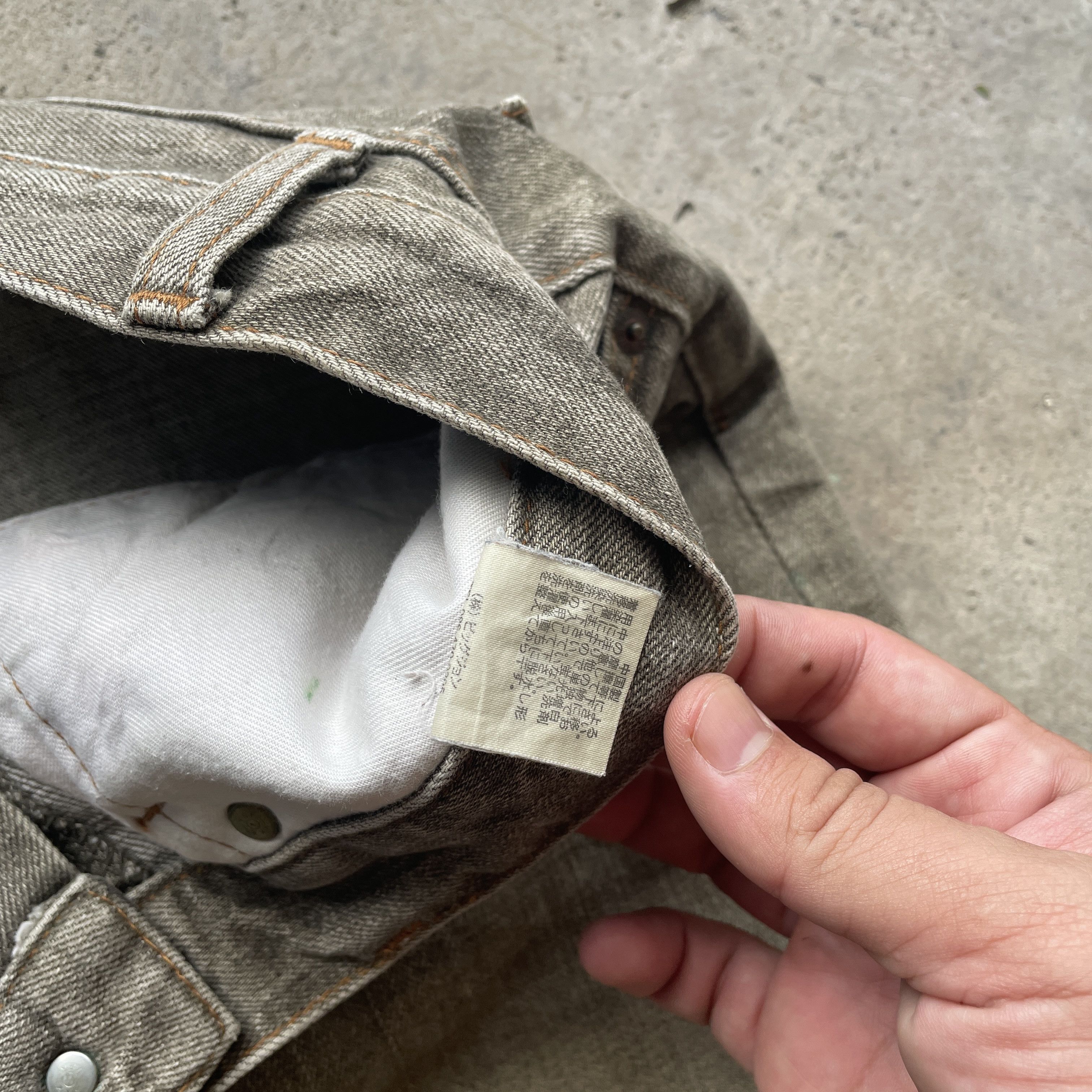 Japanese Brand Japan Vintage Jeans Baggy Greyish Browns Faded Denim Pants Size US 34 / EU 50 - 7 Thumbnail