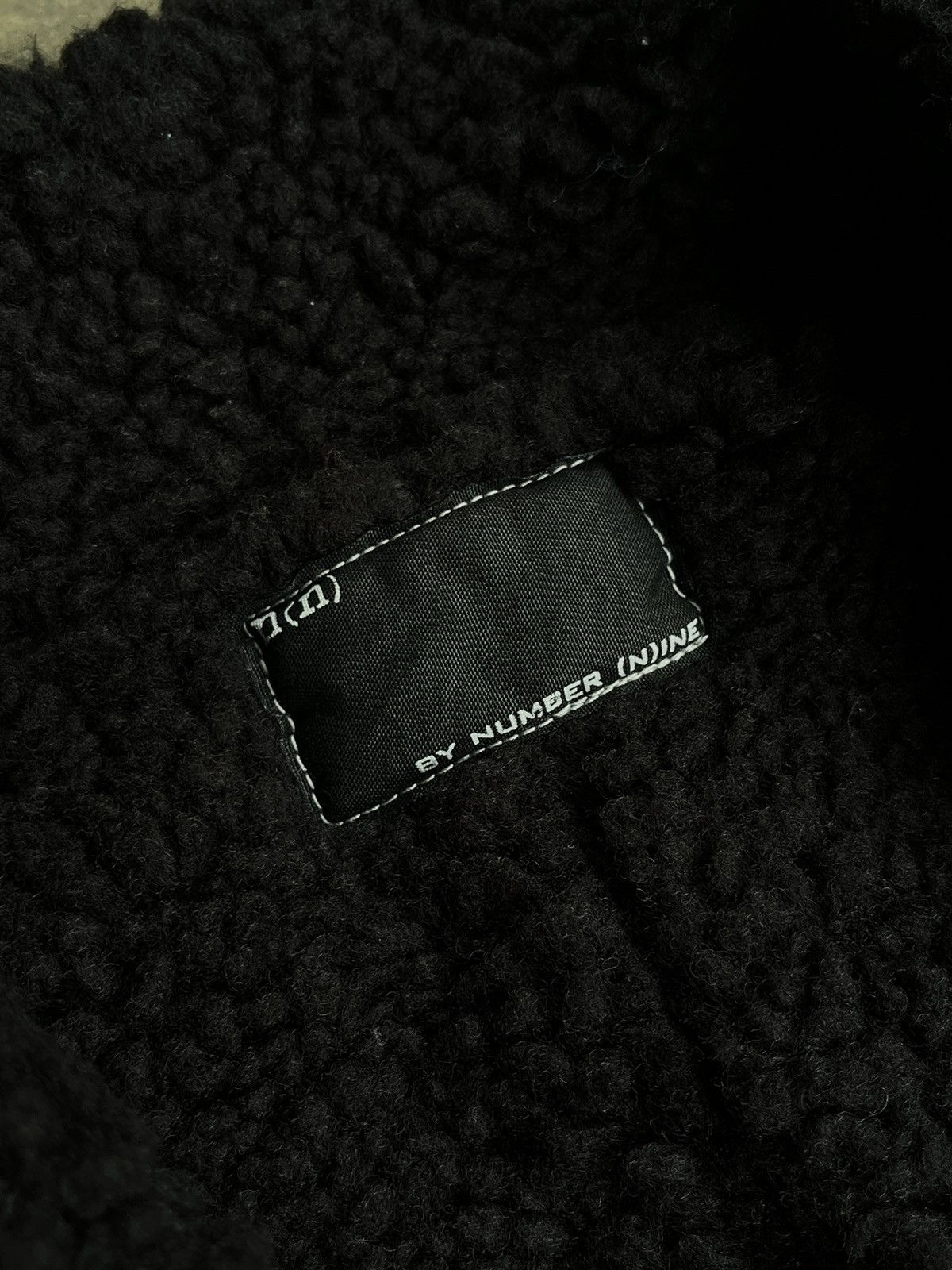 Number (N)ine NUMBER (N)INE FAUX SHEARLING TARTAN BIKERS RAMONES JACKET Size US M / EU 48-50 / 2 - 12 Thumbnail
